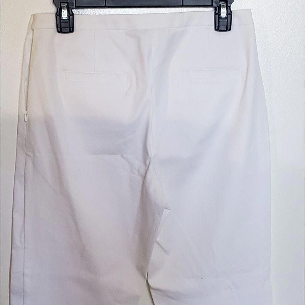 Chicos CT1056a Chico’s White Cuffed Ankle Jeans Size 0 Size 25" / US 0 / IT 36 - 5 Thumbnail