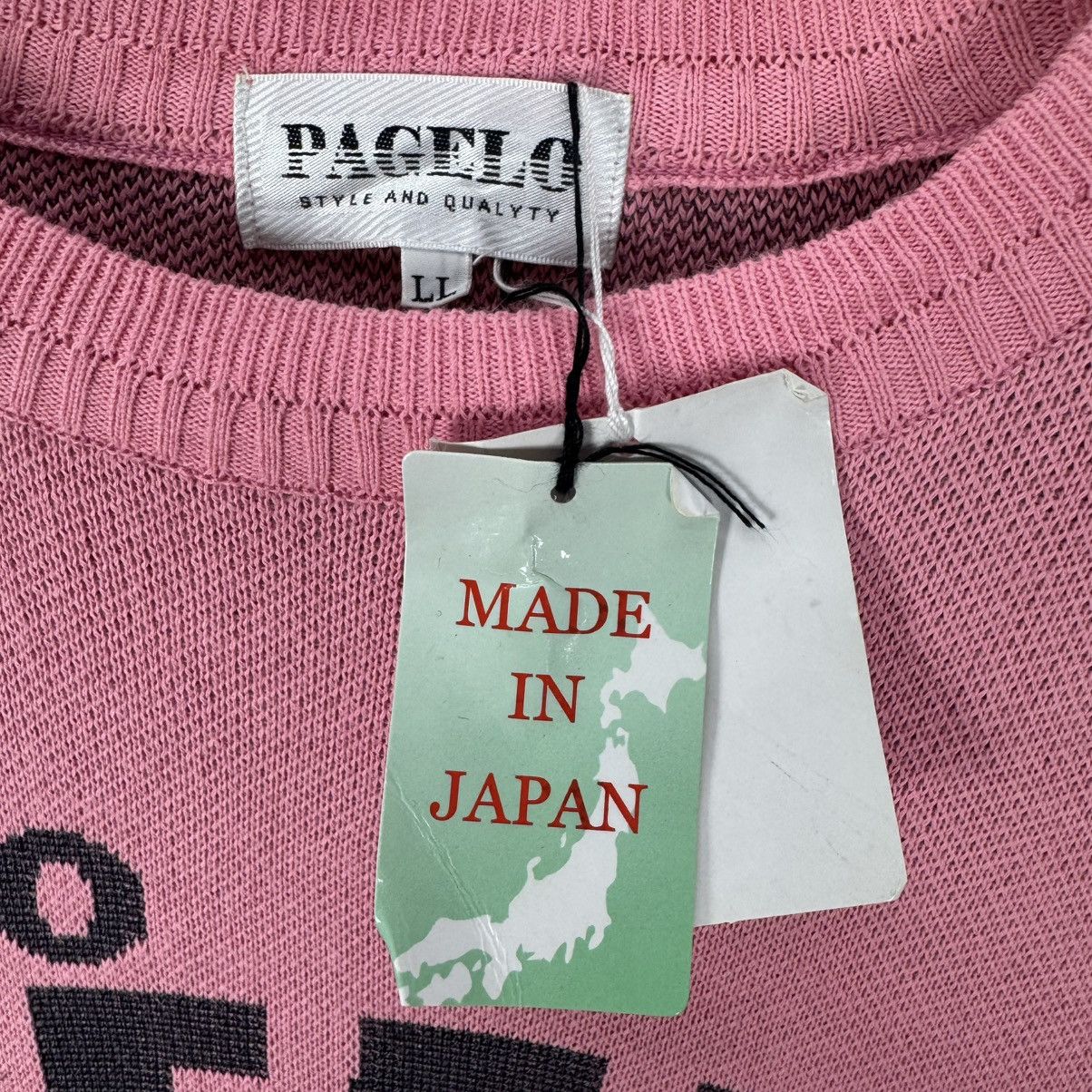 Art Comes First 🌟PAGELO JAPAN COLORWAY STRIPE KNIT SWEATER Size US L / EU 52-54 / 3 - 6 Thumbnail