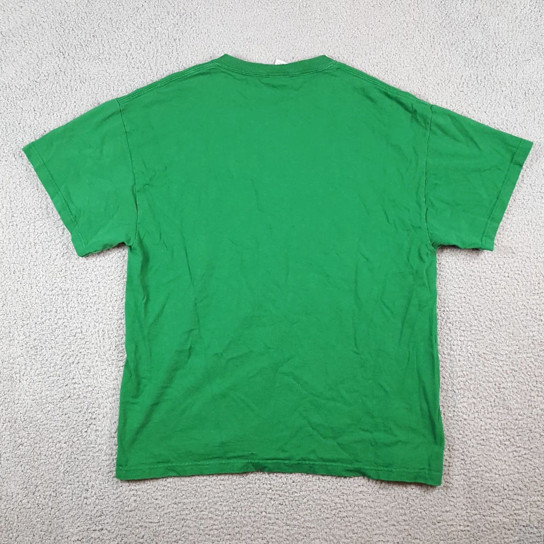 Delta VINTAGE Delta Men's T-Shirt Short Sleeve Crew Neck Green 90s Christmas Funny Retro Movie Xmas Size US L / EU 52-54 / 3 - 6 Thumbnail