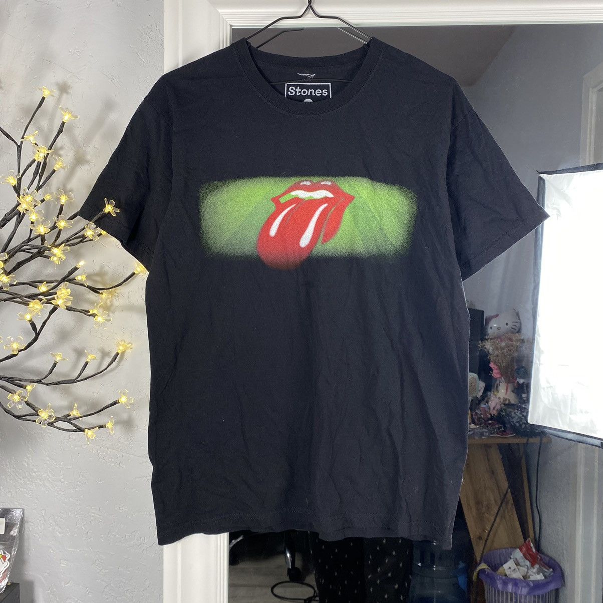 Band Tees THE ROLLING STONES Y2K BIG LOGO T SHIRT Size US M / EU 48-50 / 2 - 1 Thumbnail
