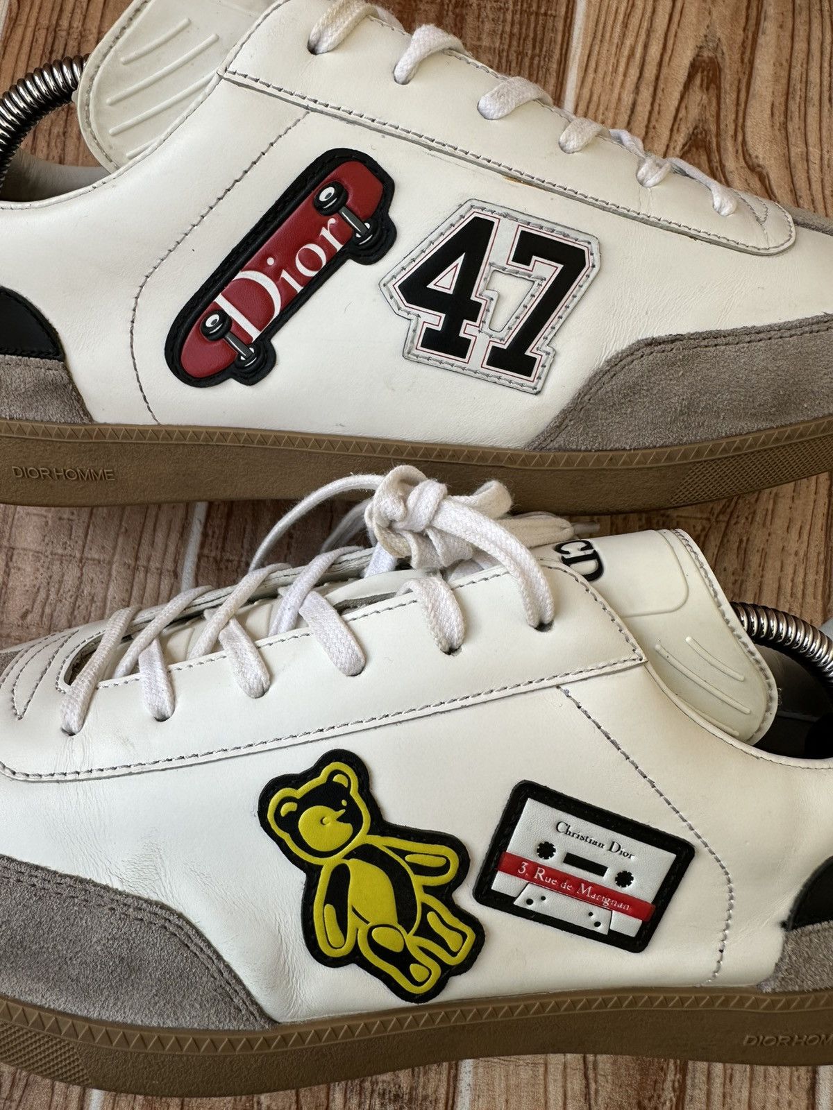 Dior Kim Jones Dior B01 White/Gum Patch Logo Sneaker Size US 10 / EU 43 - 16 Thumbnail