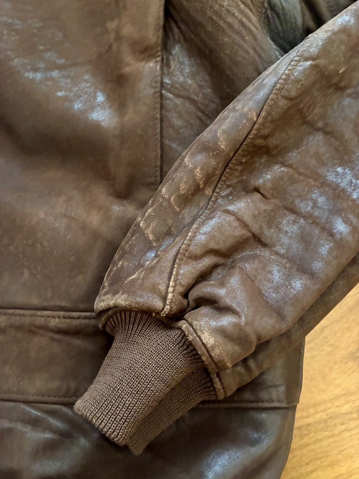 Other Vintage Leather Flight Jacket Size US M / EU 48-50 / 2 - 13 Thumbnail