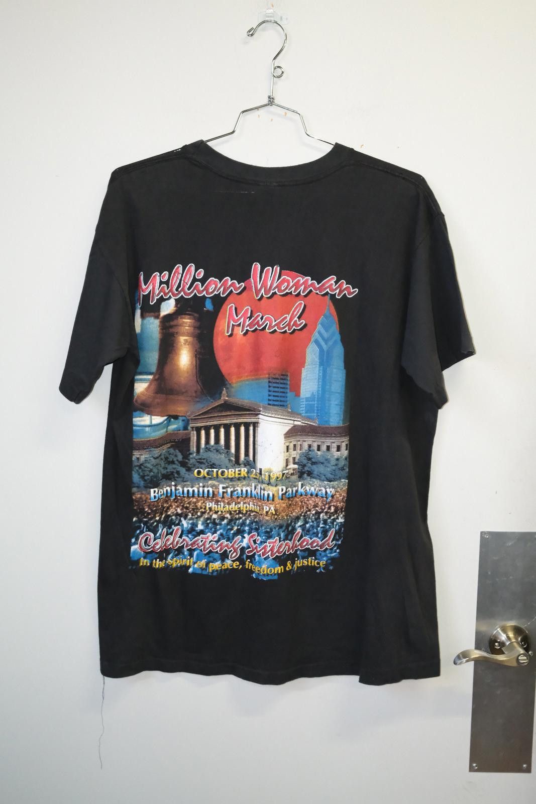 Vintage 97' Shor Hills Tee Million Woman March Rap T-Shirt Size XXL / US 16-18 / IT 52-54 - 2 Thumbnail