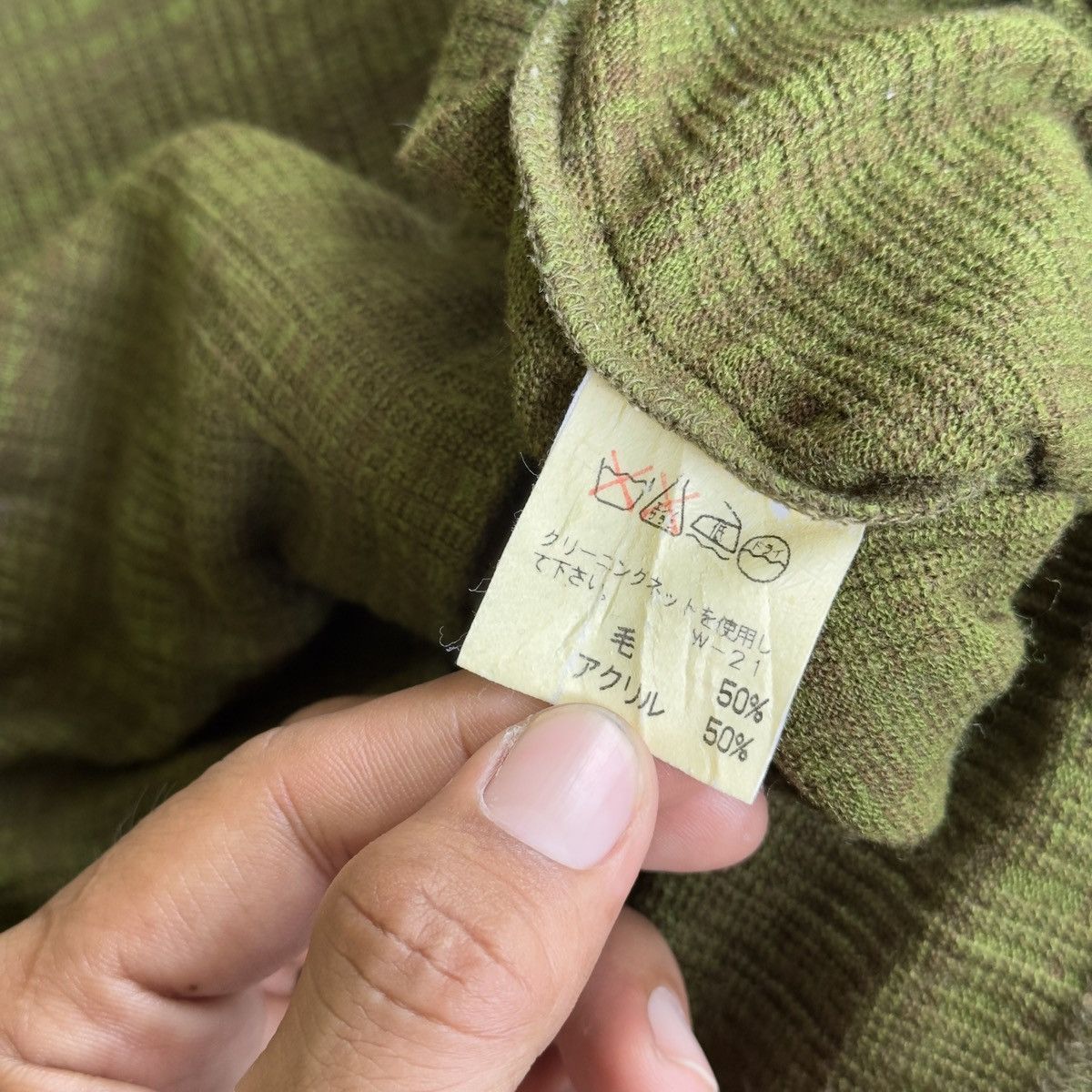 Japanese Brand Vintage Issey Miyake Plantation Turtle Neck 🎌💥 Size US M / EU 48-50 / 2 - 5 Thumbnail