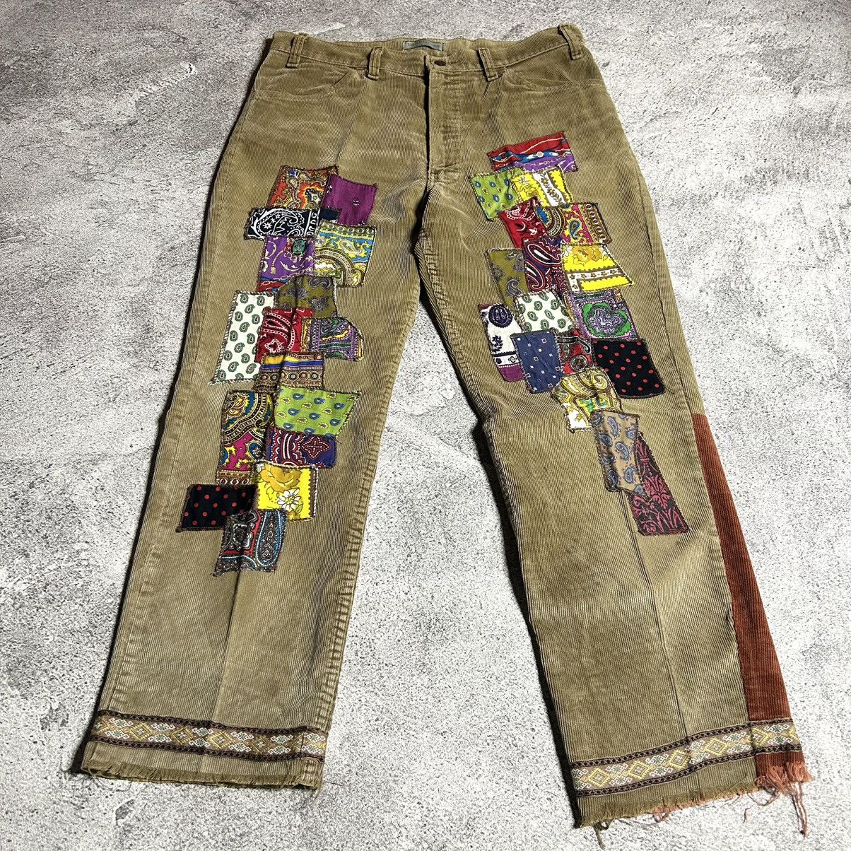 Levi's Rework Levis Corduroy Shashiko Size US 33 - 4 Thumbnail
