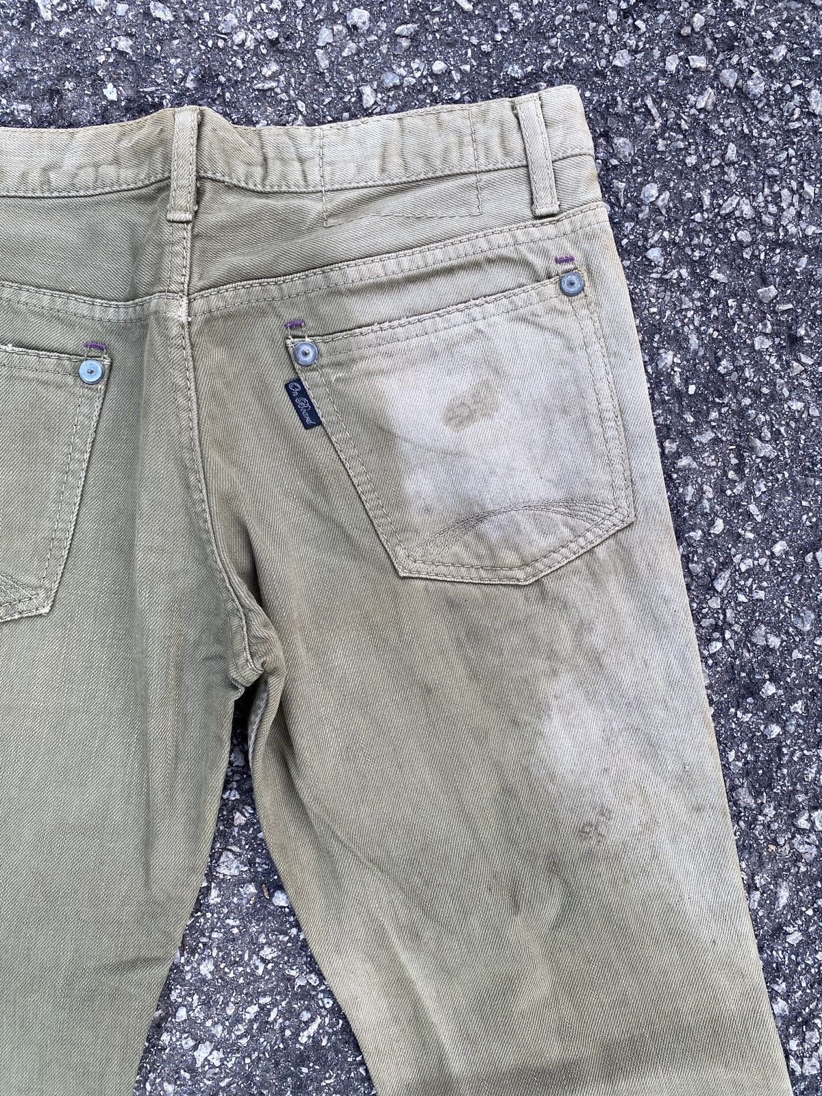 Japanese Brand Japanese Brand On Board Distressed Flare Denim Size US 31 - 14 Thumbnail