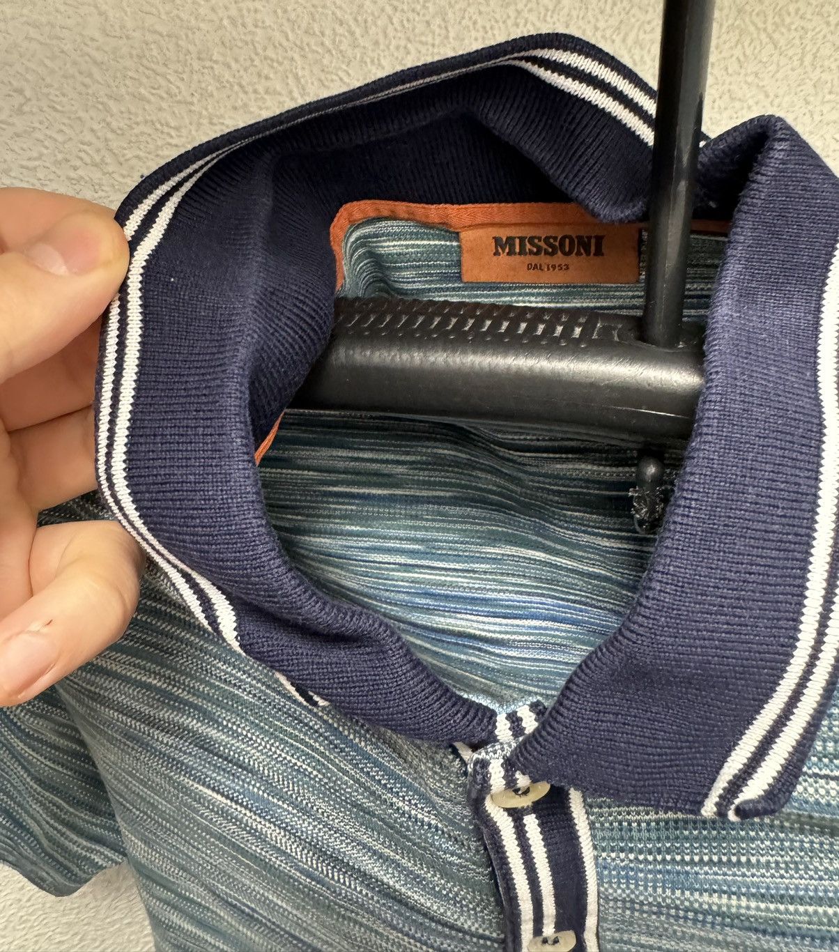 Missoni Missoni Luxury Polo S sz Size US S / EU 44-46 / 1 - 12 Thumbnail