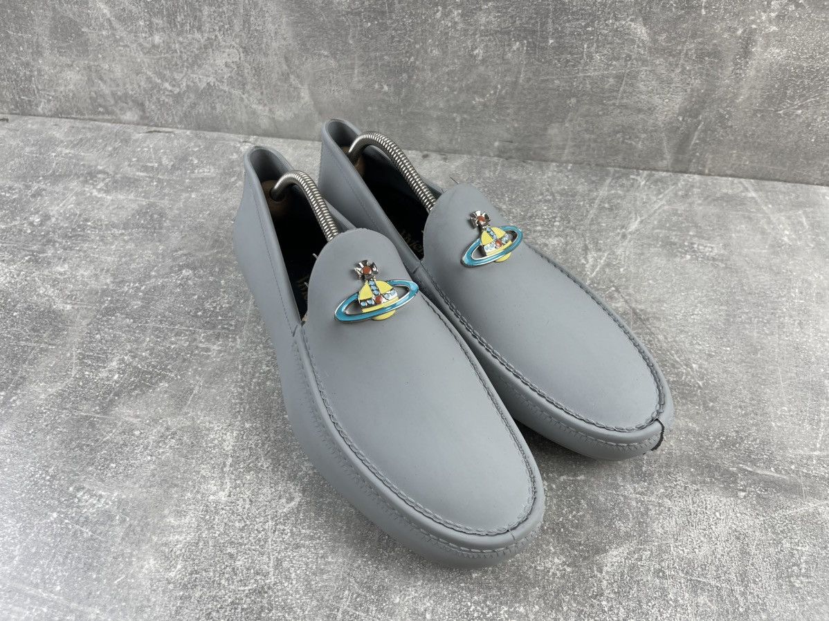 Vintage × Vivienne Westwood Vivienne Westwood NEW Archive Rubber Moccasins Slip-on Size US 10 / EU 43 - 3 Thumbnail