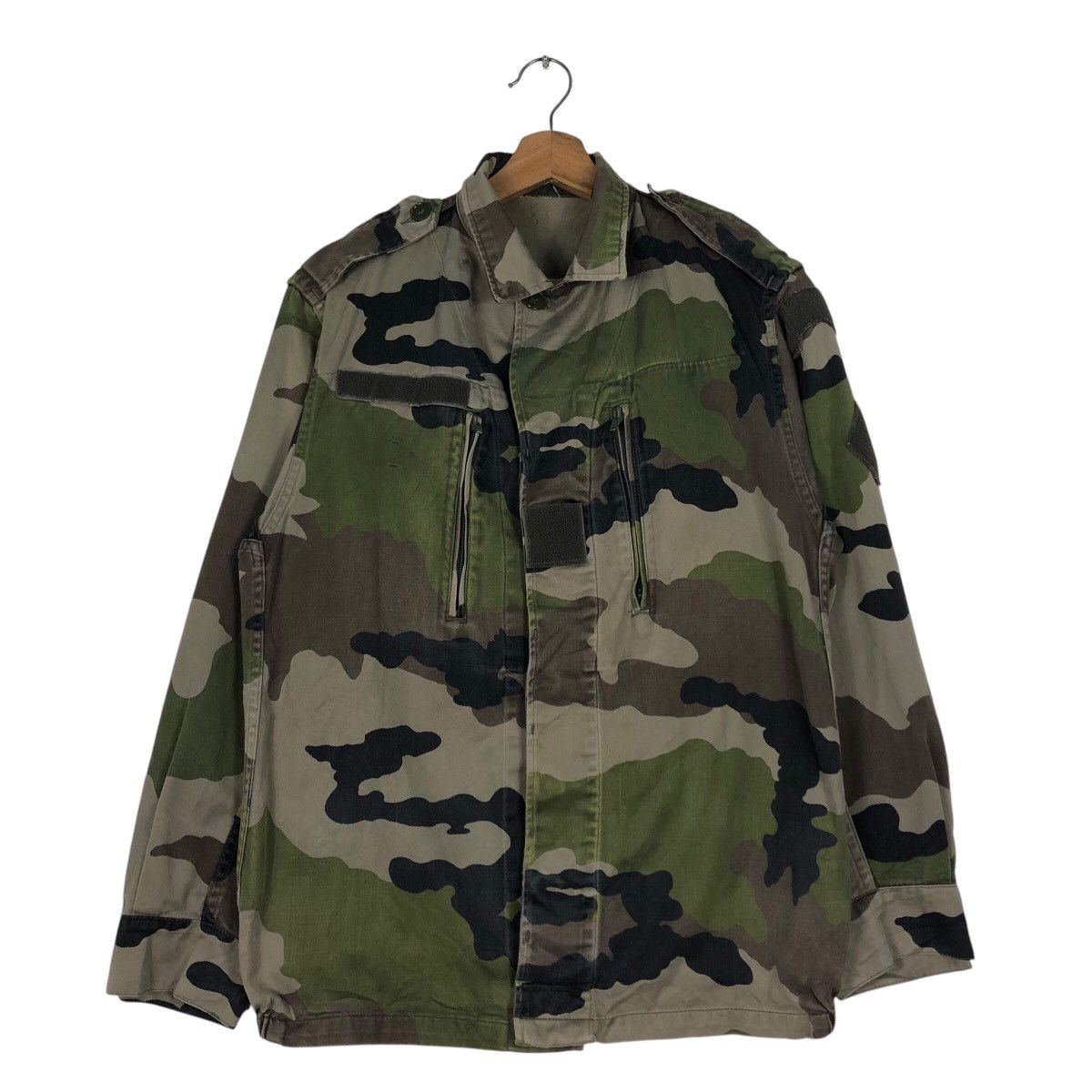 Japanese Brand 📌Vintage Biker Military Camouflage Multi Pocket Cargo Size US S / EU 44-46 / 1 - 2 Thumbnail