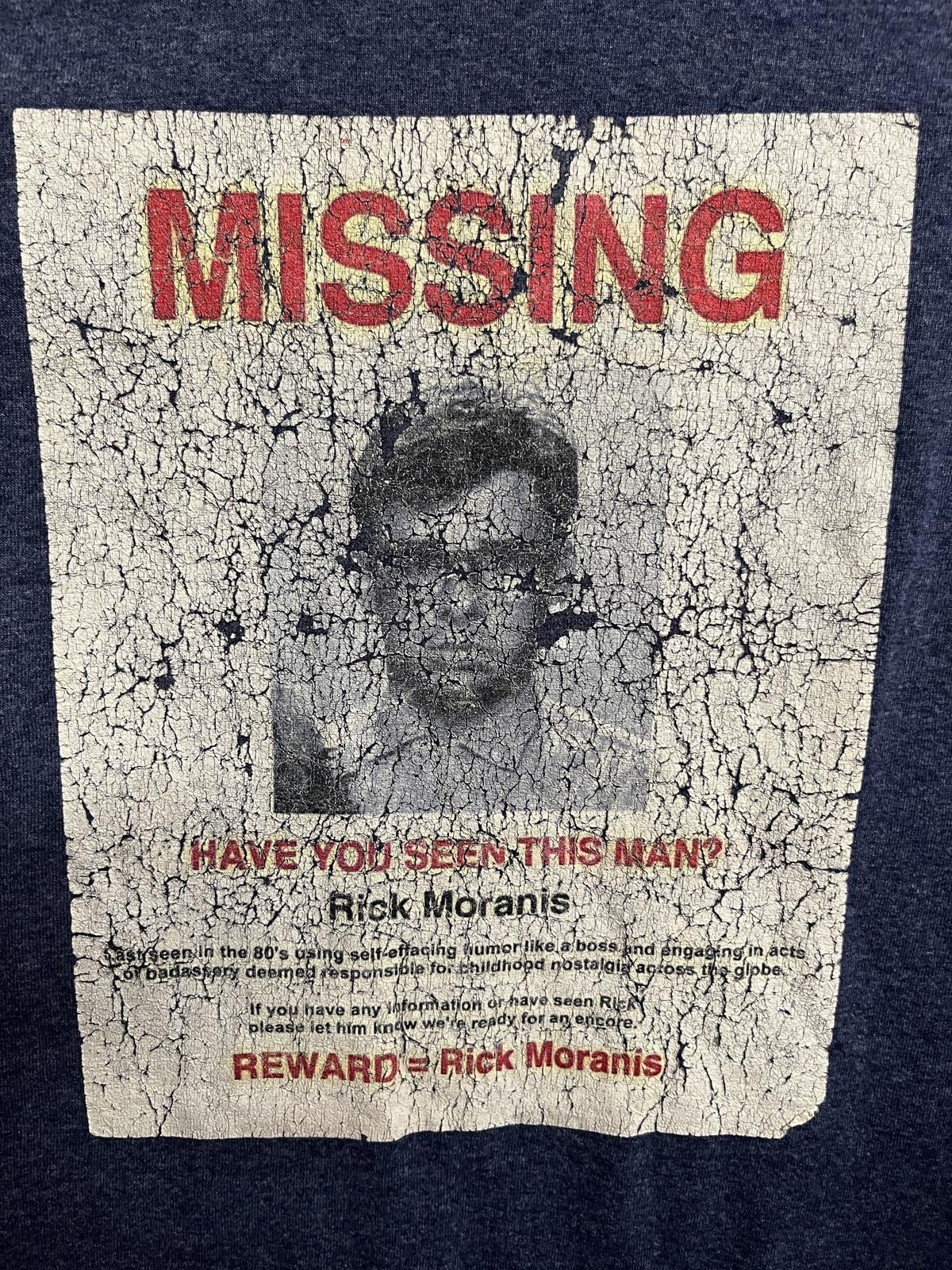 Gildan What happened to Rick Moranis T-shirt Missing Poster Tee - M Size US M / EU 48-50 / 2 - 3 Thumbnail