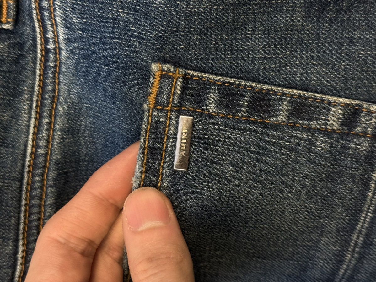 Amiri Amiri Jeans Straight Blue Cut Size 36 (NEW) Size US 36 / EU 52 - 9 Thumbnail