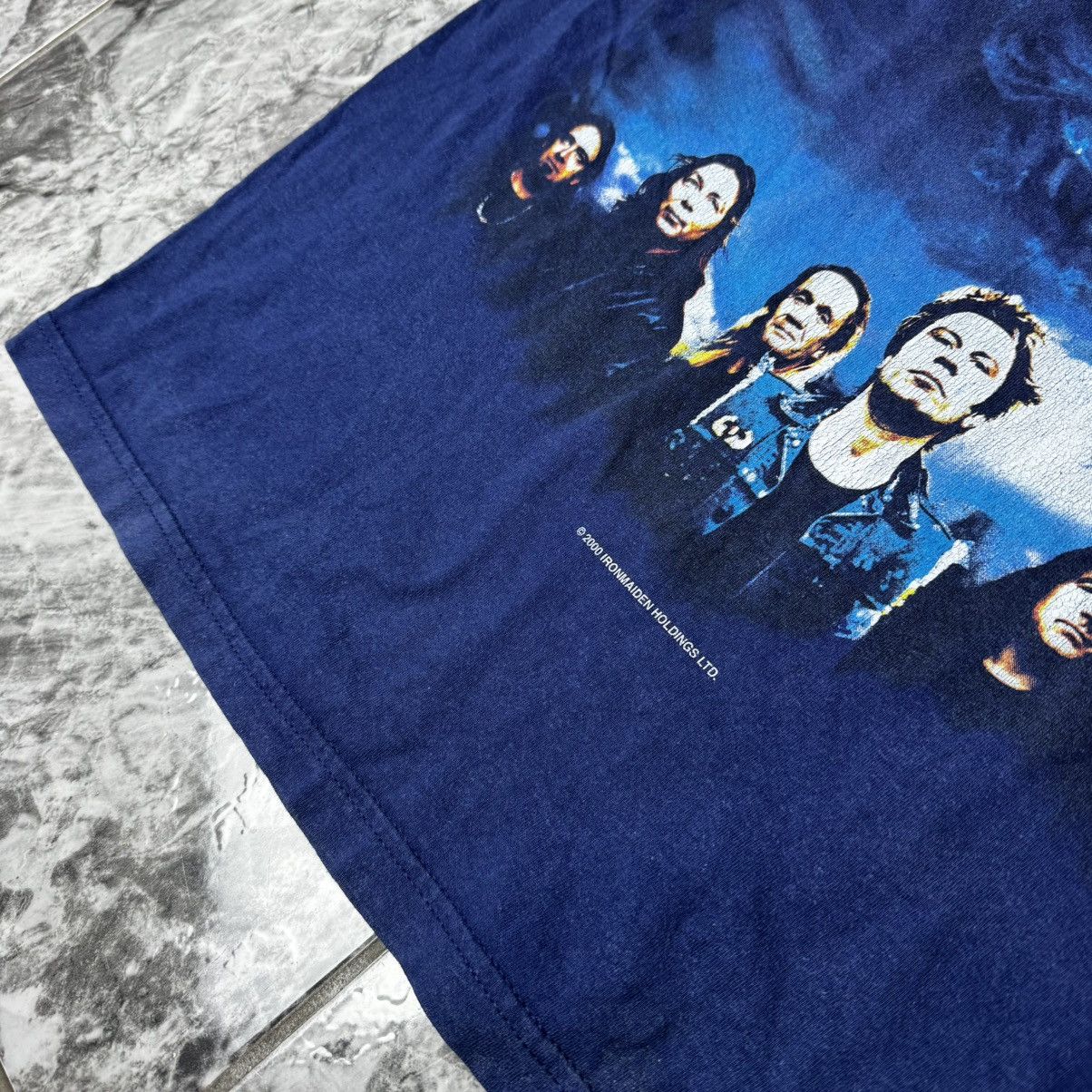 Band Tees × Iron Maiden × Vintage Iron Maiden T-Shirt 2000 vintage Size US L / EU 52-54 / 3 - 4 Thumbnail