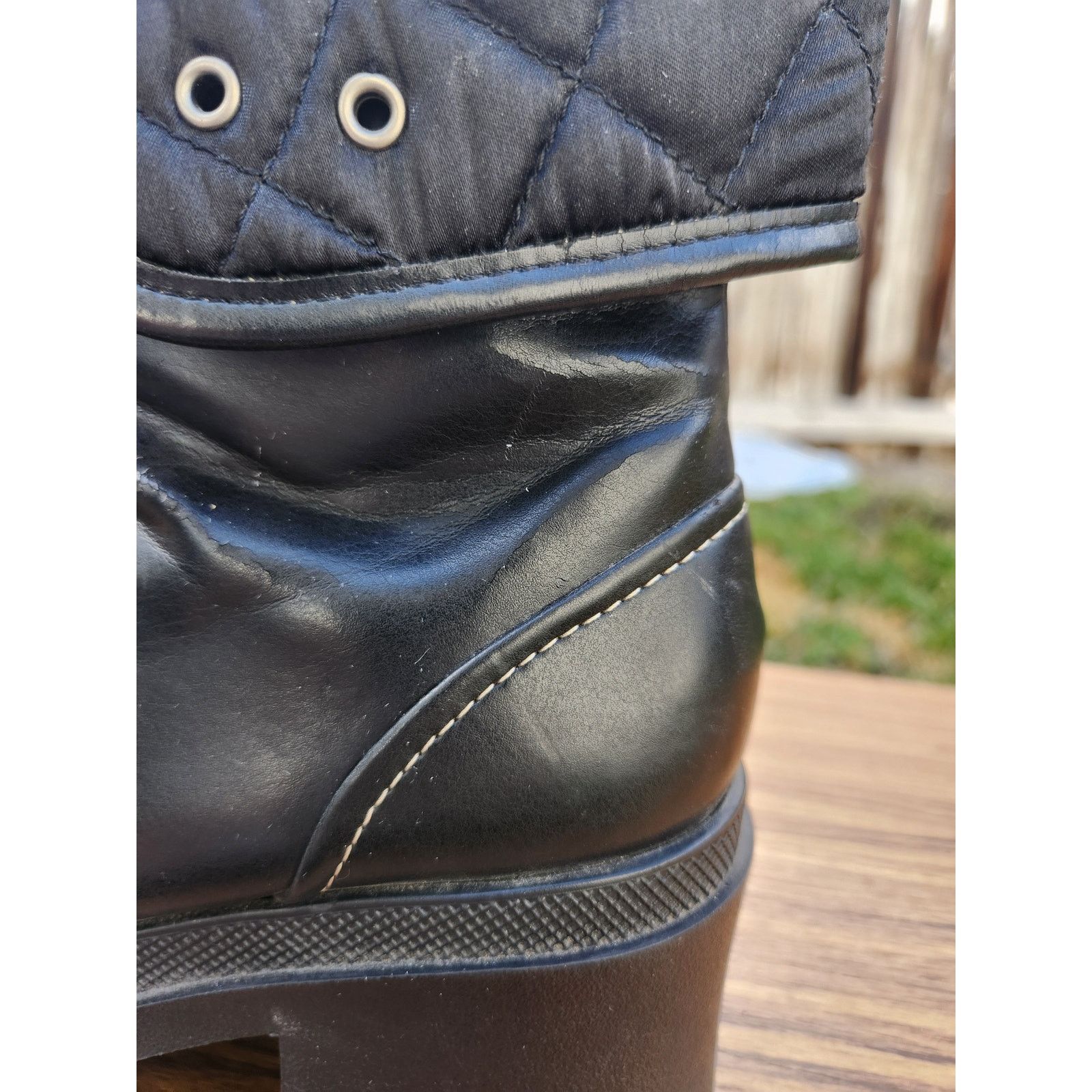 L.E.I. 90's Chunky L.E.I Platform Combat Grunge Boots- 7.5 Size US 7.5 / IT 37.5 - 7 Thumbnail