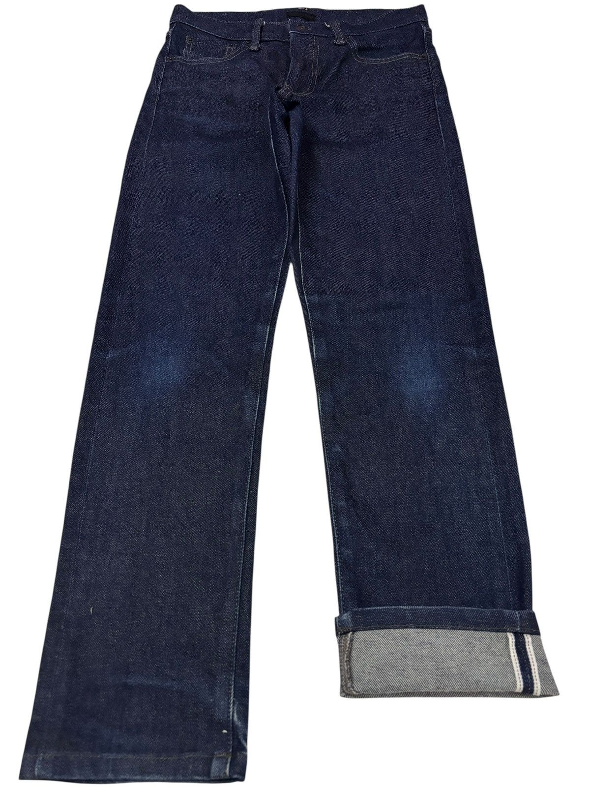 Japanese Brand Vtg Kaihara Denim Uniqlo Selvedge Jeans Size US 29 - 1 Thumbnail