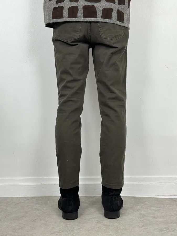 Roberto Cavalli SS2001 Roberto Cavalli Olive Green Cozy Pants Size US 30 / EU 46 - 4 Thumbnail