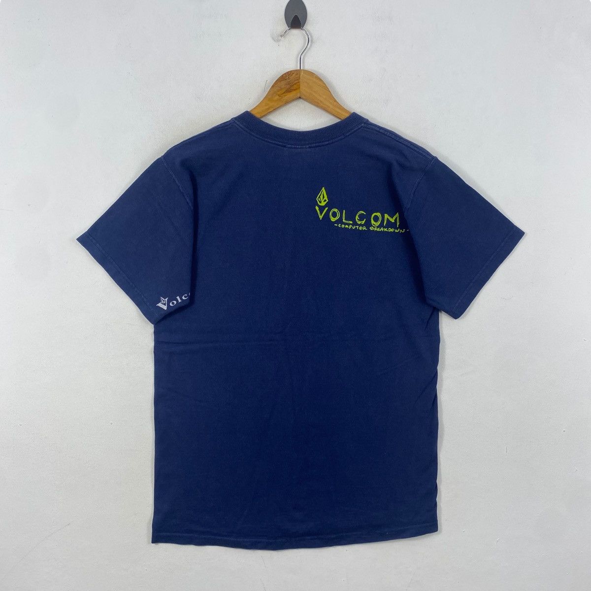 Vintage × Volcom Vintage 90's VOLCOM Computer Breakdown Graphic Tee Shirt Size US M / EU 48-50 / 2 - 4 Thumbnail