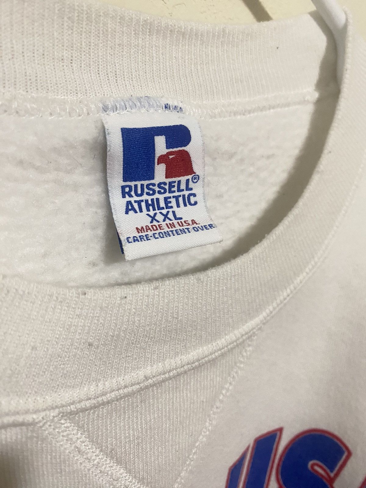 Russell Athletic × Vintage Russel Athletic “Team USA Member” Sweater Size US XXL / EU 58 / 5 - 4 Thumbnail