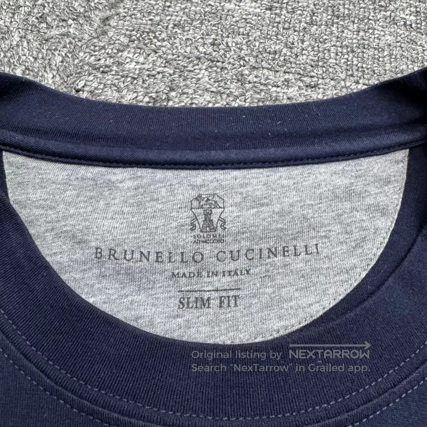 Brunello Cucinelli BRUNELLO CUCINELLI Striped Short-Sleeve. Size US XS / EU 42 / 0 - 2 Thumbnail