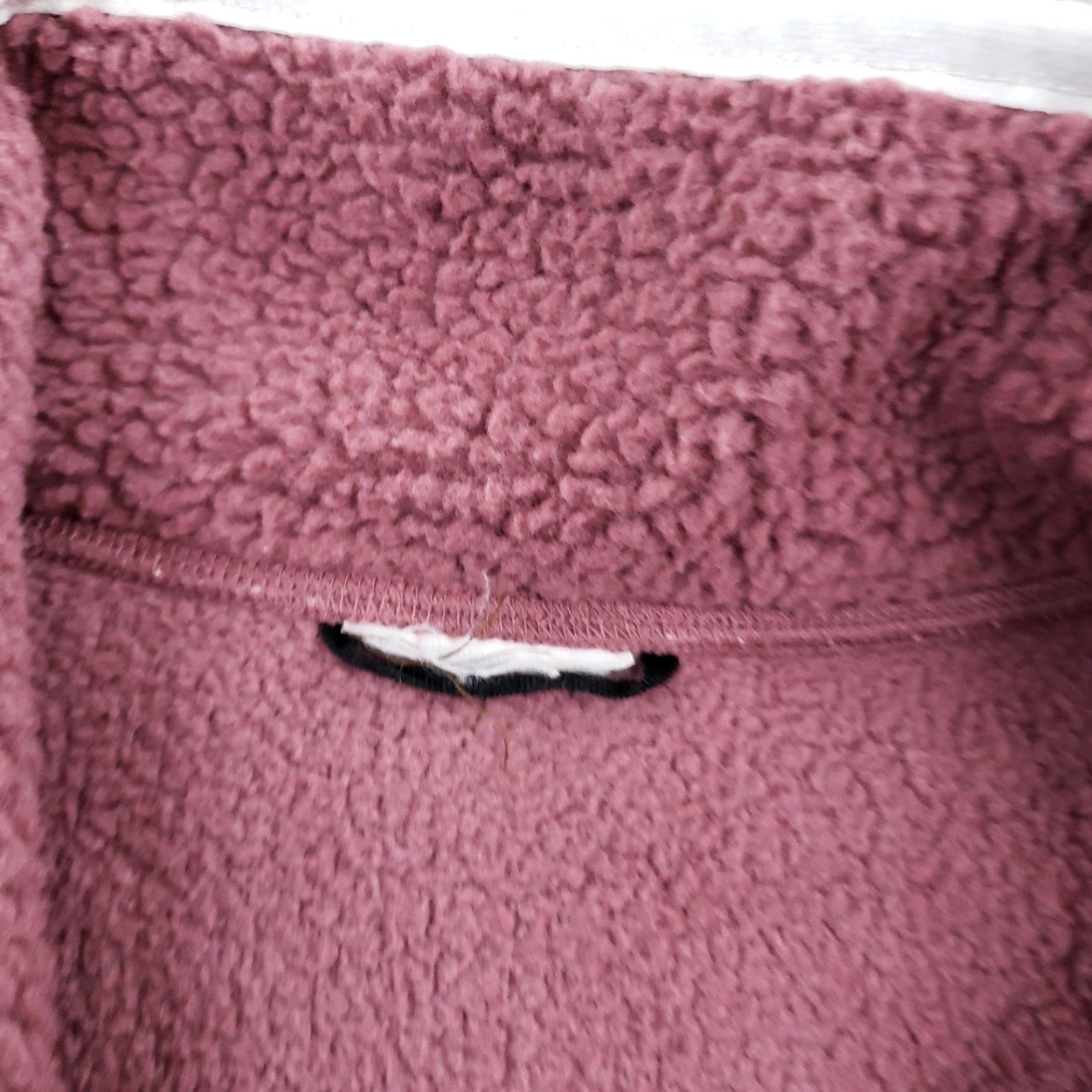 The North Face The North Face Fleece Jacket Womens Large Purple Pink Snap Neck Sherpa Pullover Jacket Size L / US 10 / IT 46 - 5 Thumbnail