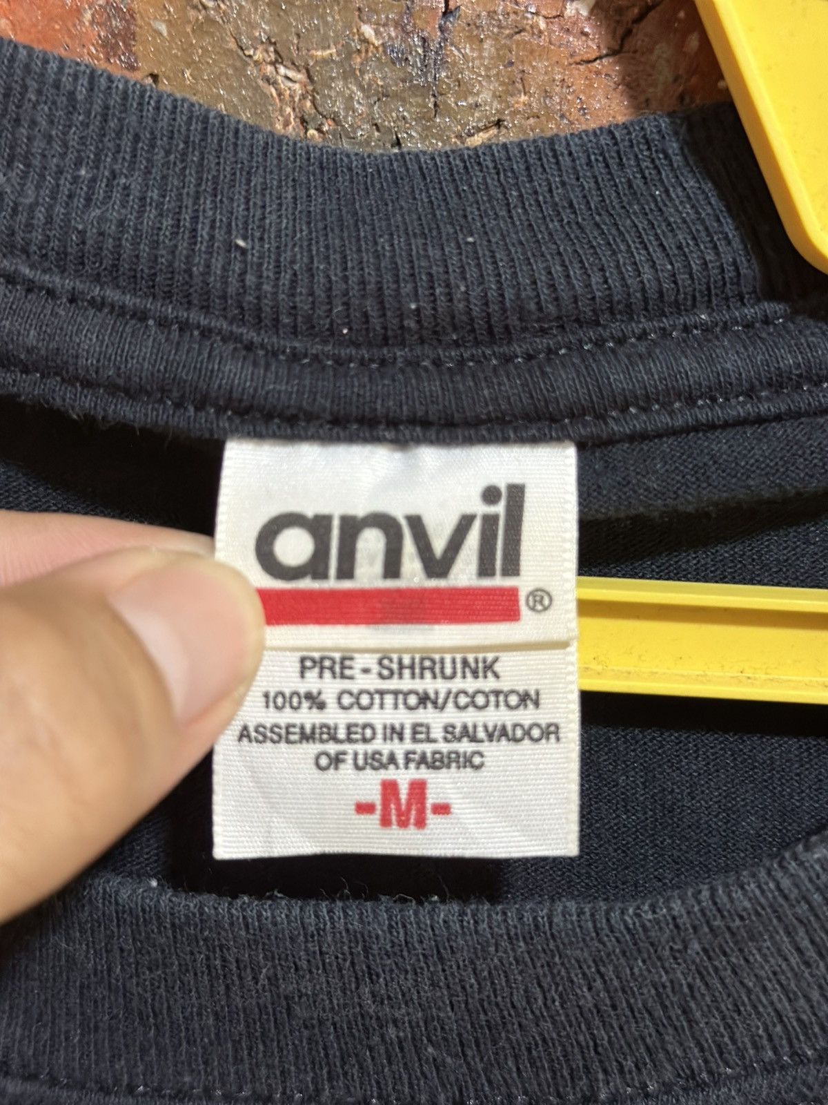 Anvil × Vintage Vintage Ideo Of A Joke Faded Tee Size US M / EU 48-50 / 2 - 4 Thumbnail