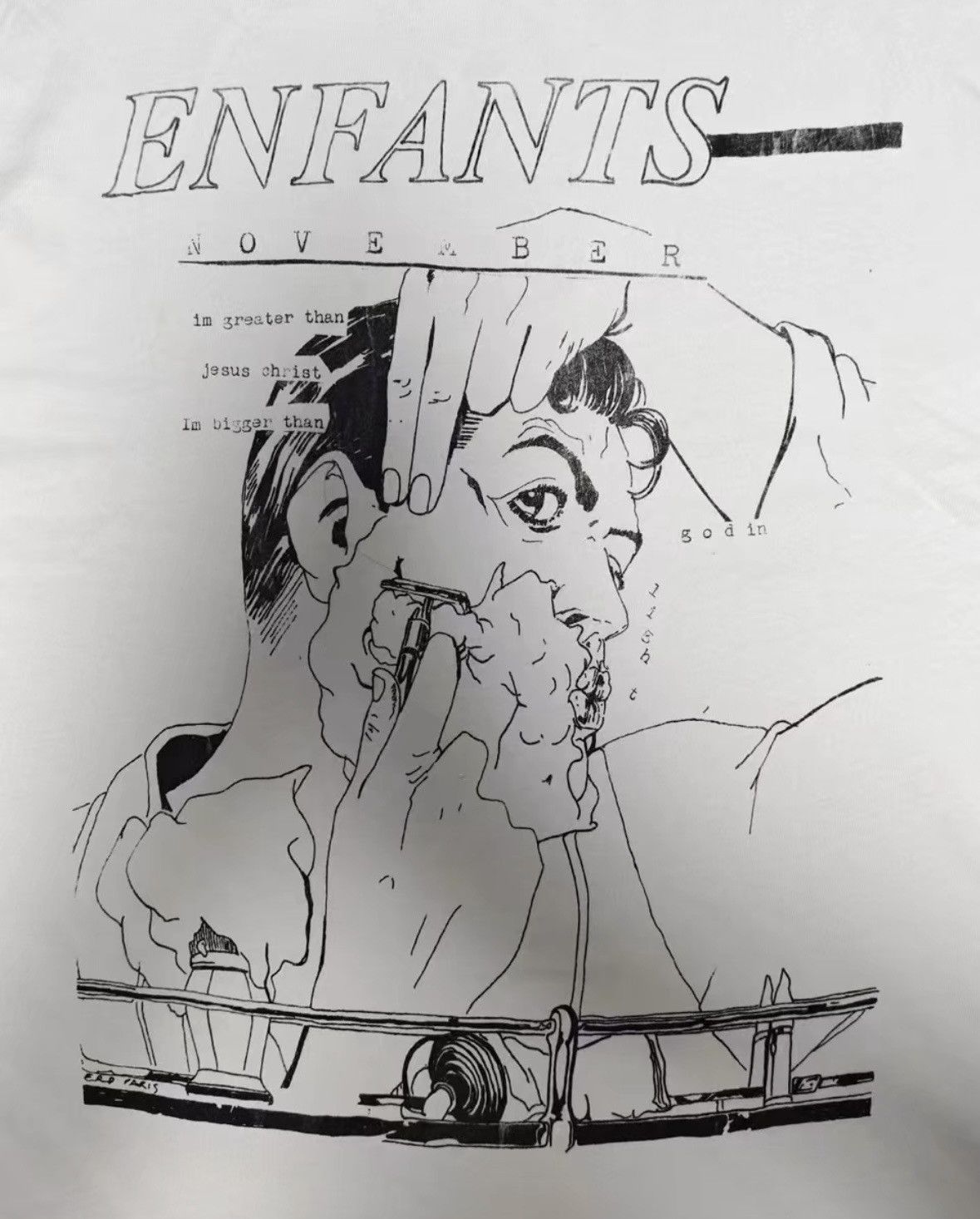 Enfants Riches Deprimes Enfants Riches Deprimes ERD Printed Short Sleeve Shirt -wxx Size US L / EU 52-54 / 3 - 3 Thumbnail