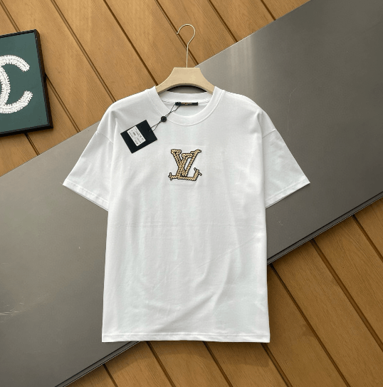 LV 2025 Embroidery Tee Top Quality
