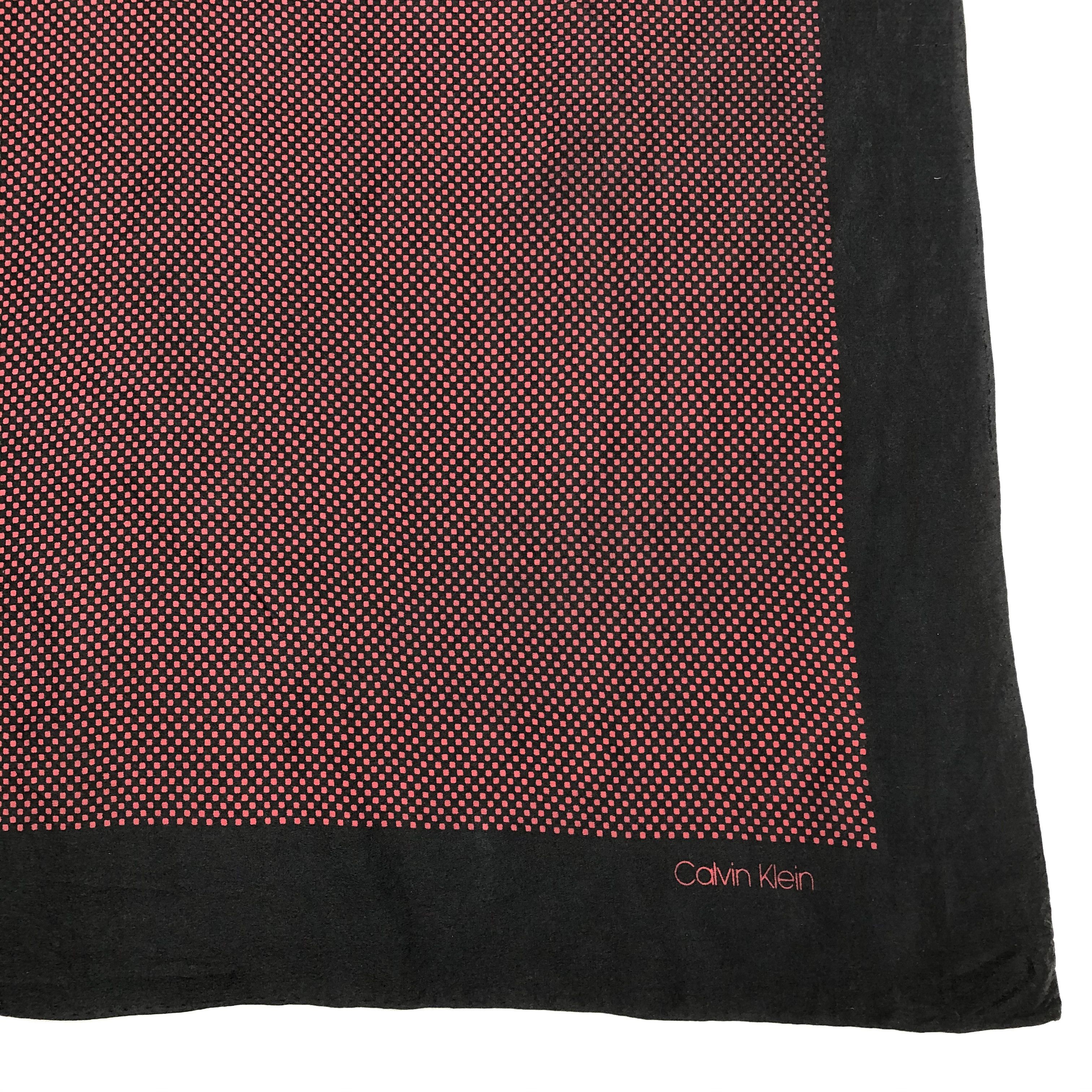 Calvin Klein Vintage Calvin Klein Silk Scarf Size ONE SIZE - 4 Thumbnail
