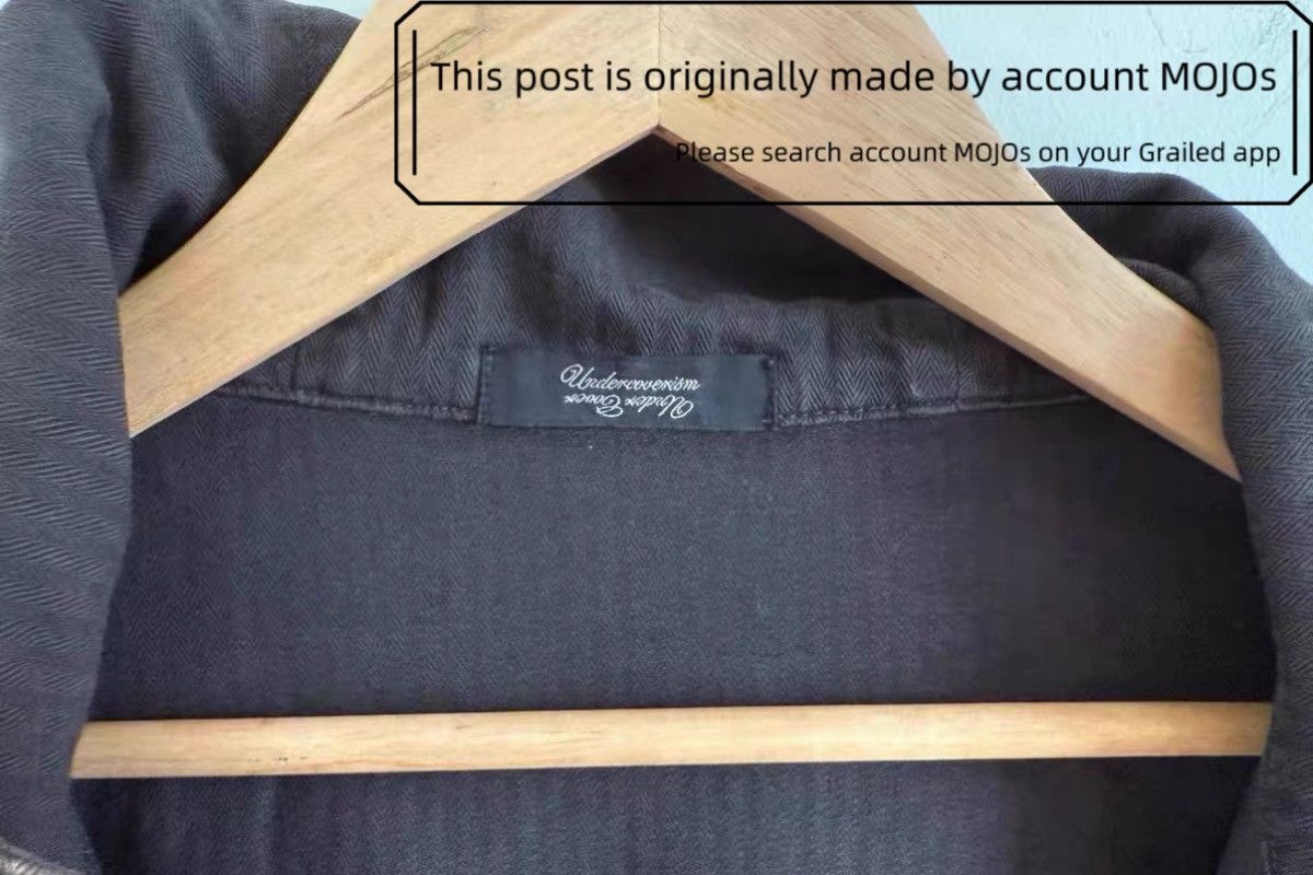 Undercover Sz 4 Undercover 11SS Underman Vintage Black Parka mojos7 Size US XL / EU 56 / 4 - 4 Thumbnail