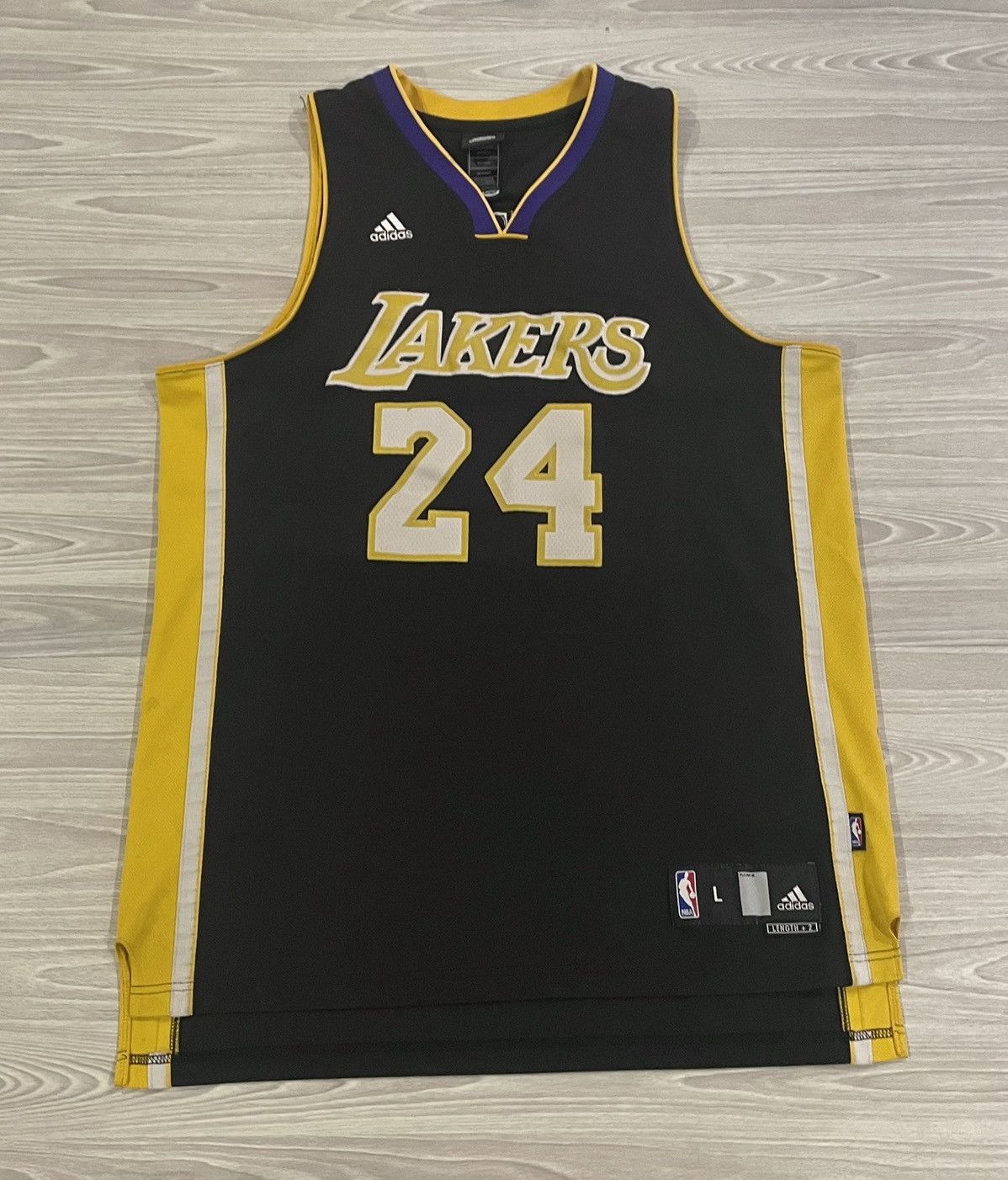 Adidas Adidas Authentic Kobe Bryant #24 Lakers Jersey Men’s Large Size US L / EU 52-54 / 3 - 1 Thumbnail