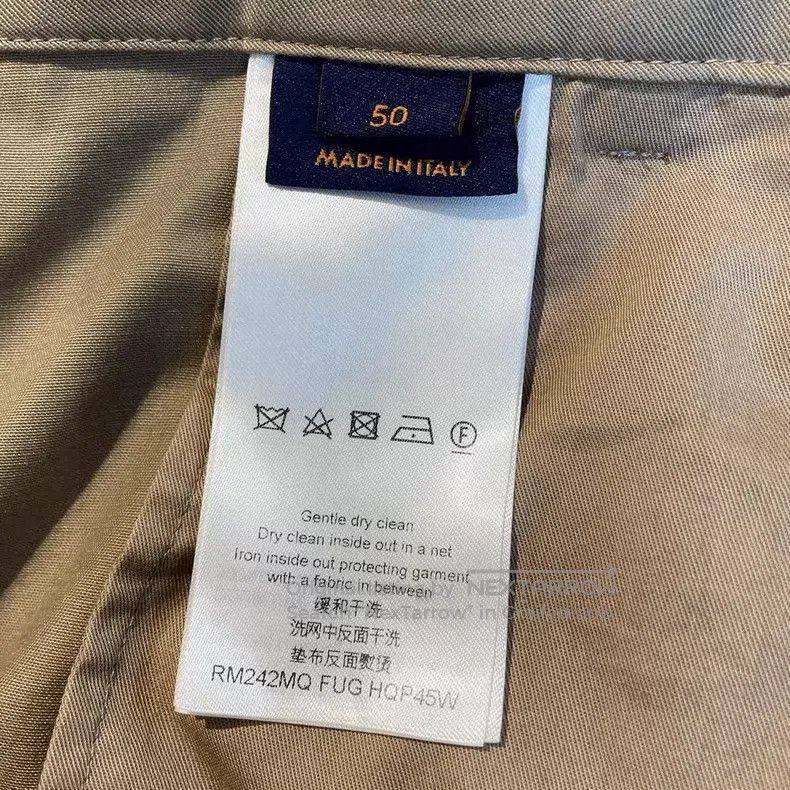 Louis Vuitton Louis Vuitton size US 50 Flocked khaki pants Size US 34 / EU 50 - 6 Thumbnail