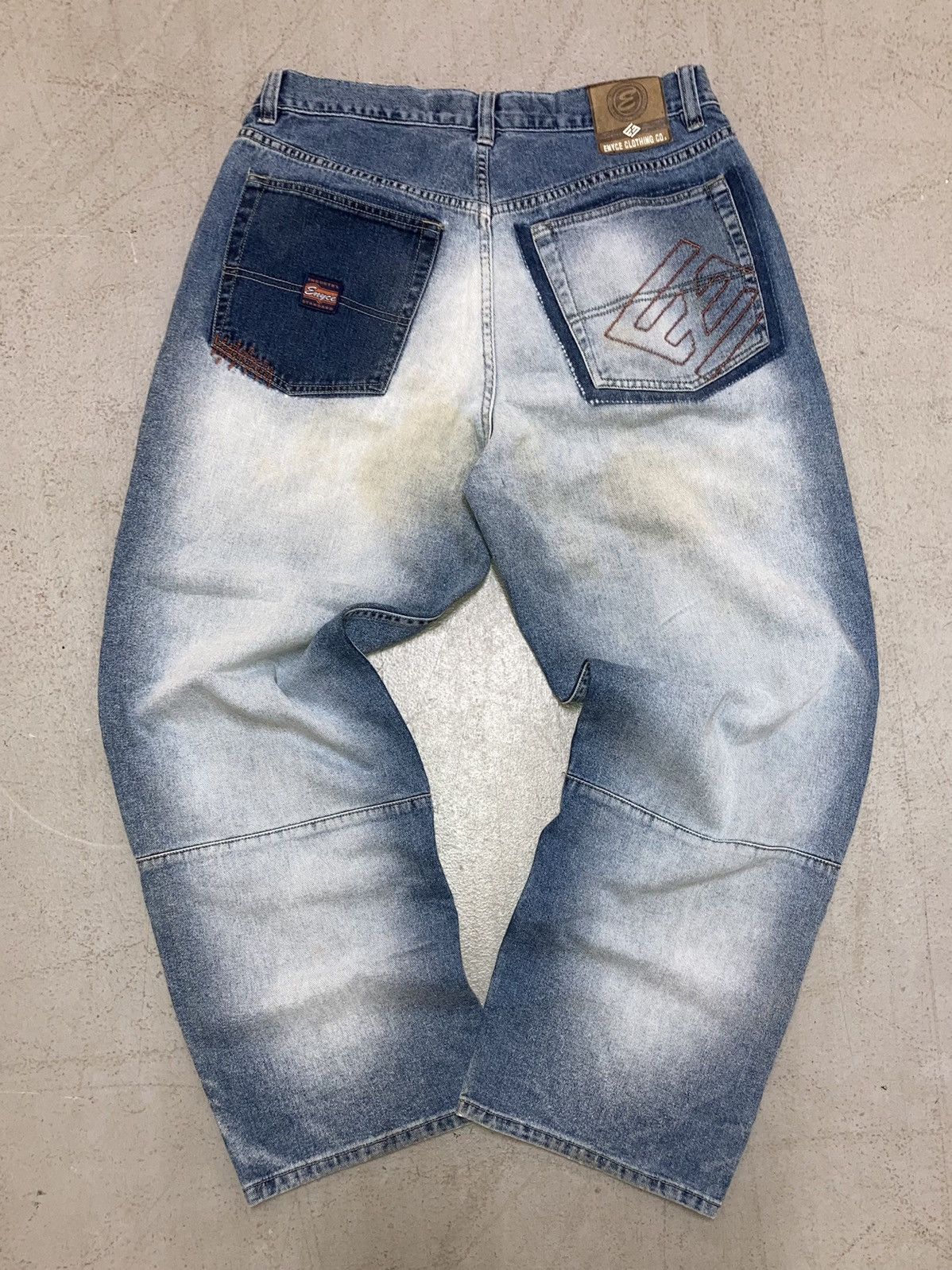 Crazy Vintage Y2K Baggy Jeans JNCO Skater Wide Leg Southpole