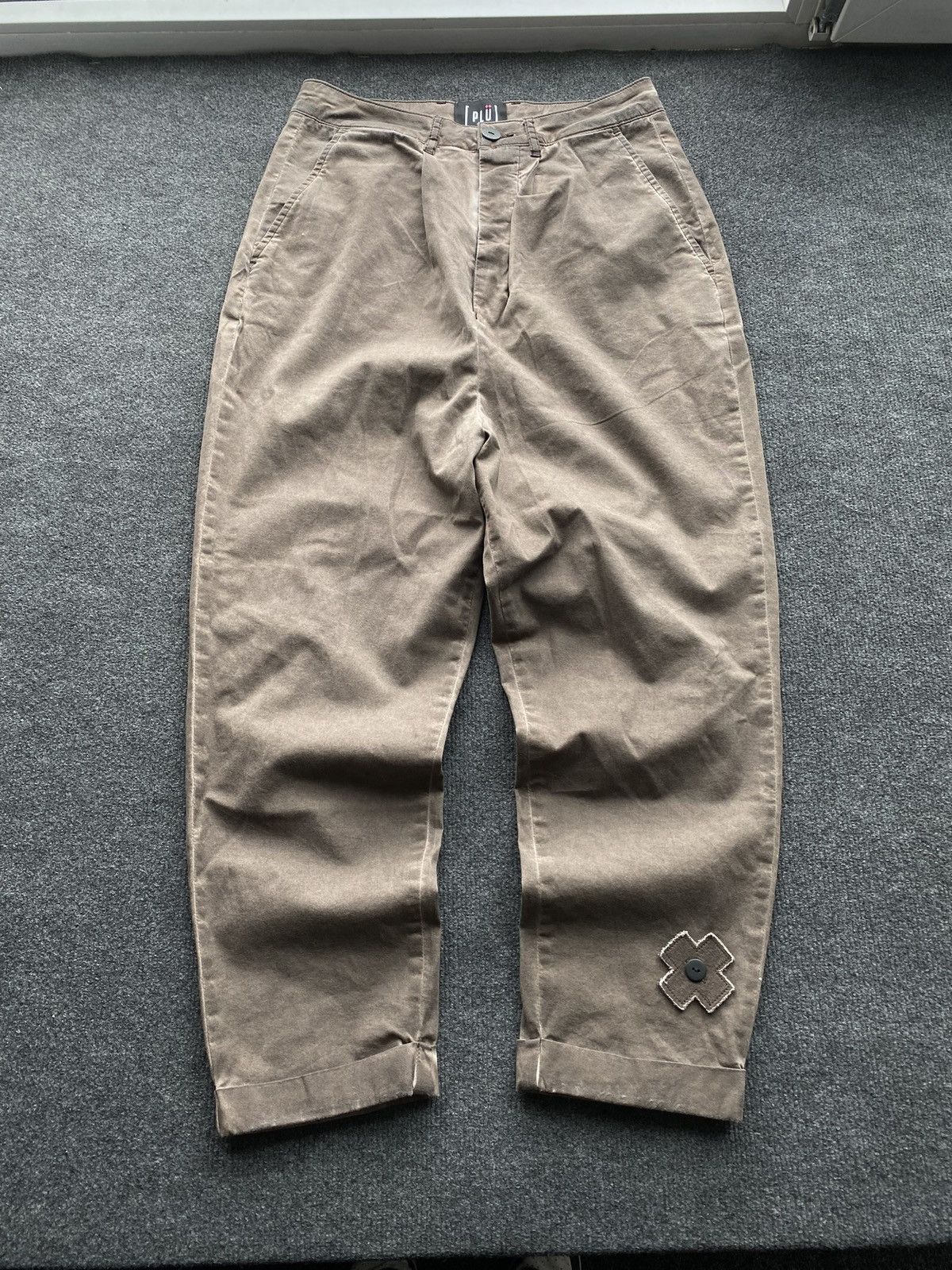 Other 🔥Pluslavie Plu Designer Dress Pants 28 women rare Size 28" / US 6 / IT 42 - 1 Thumbnail