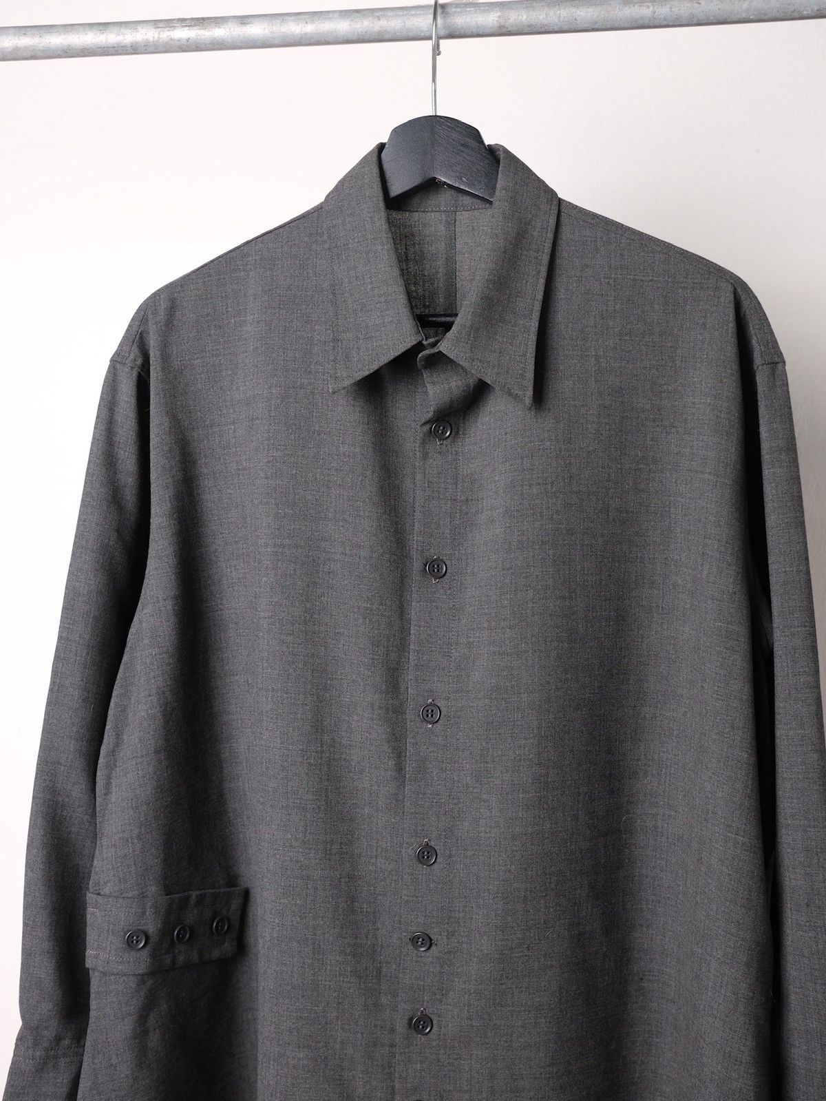 Yohji Yamamoto Yohji Yamamoto + Noir Shirt Coat Size US L / EU 52-54 / 3 - 3 Thumbnail