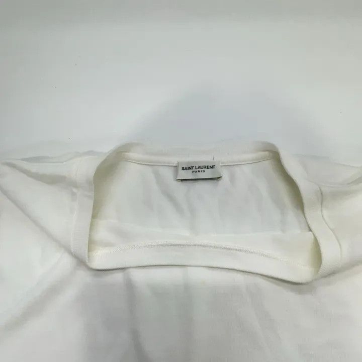 Saint Laurent Logo Short Sleeve T-Shirt-2507