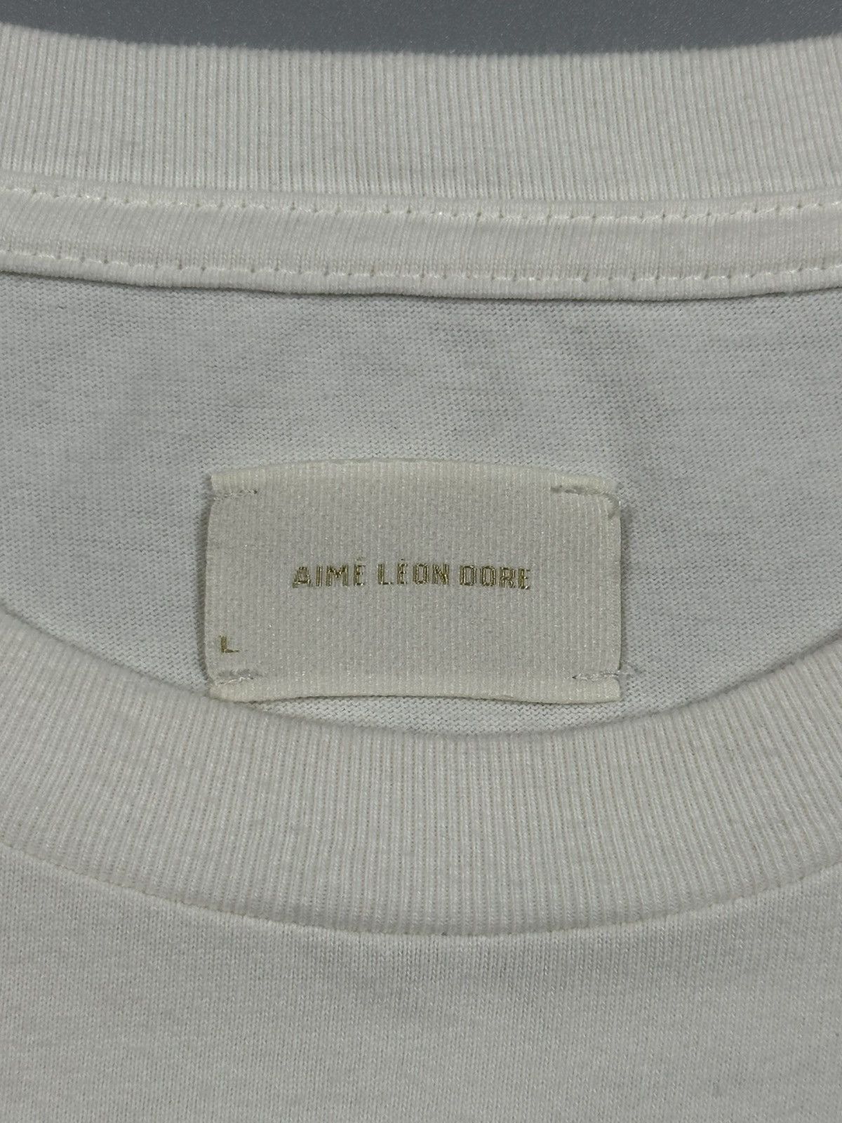 Aime Leon Dore Aime Leon Dore Unisphere Logo T-Shirt White Size US L / EU 52-54 / 3 - 6 Thumbnail