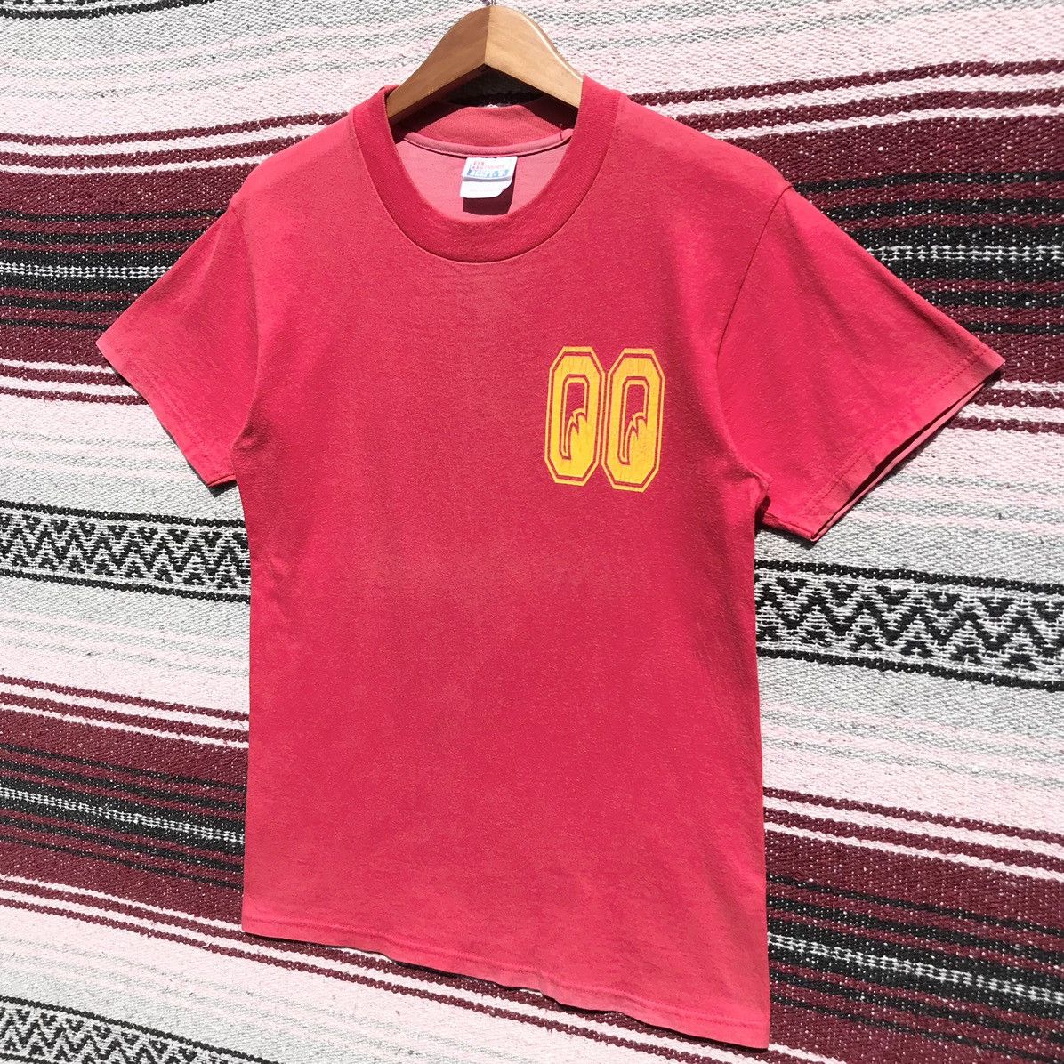 Japanese Brand Vintage 90s Moon Eyes Tee Moon Eyes Equipment Co. SunFaded Size US S / EU 44-46 / 1 - 5 Thumbnail
