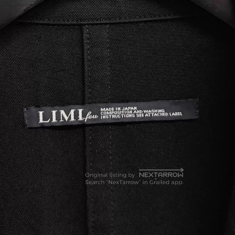 Yohji Yamamoto Yohji Yamamoto LIMI feu yohji Yamamoto single button coat Size US S / EU 44-46 / 1 - 9 Thumbnail