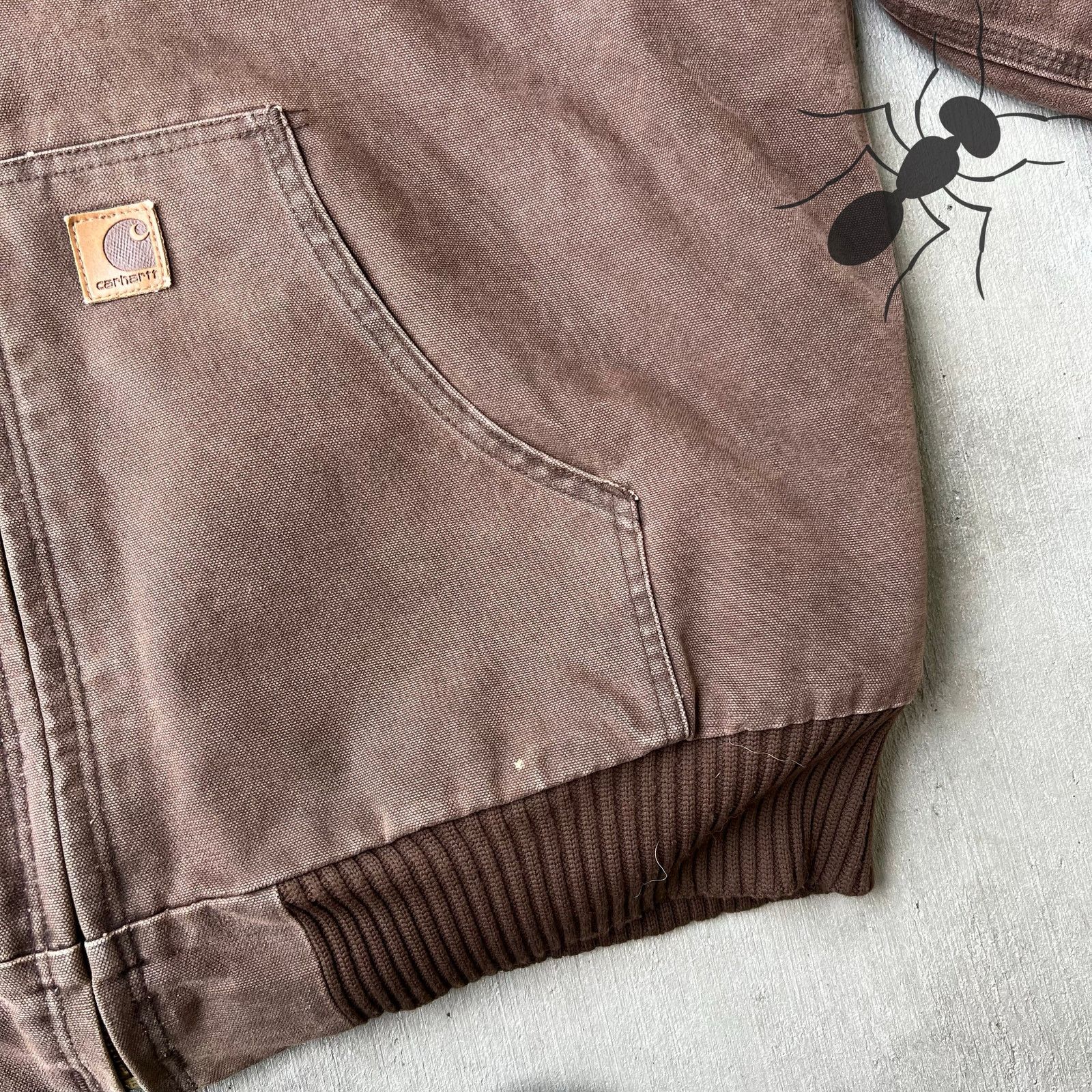 Carhartt × Vintage Carhartt J130 CHT brown hooded work wear jacket Size US XL / EU 56 / 4 - 8 Thumbnail