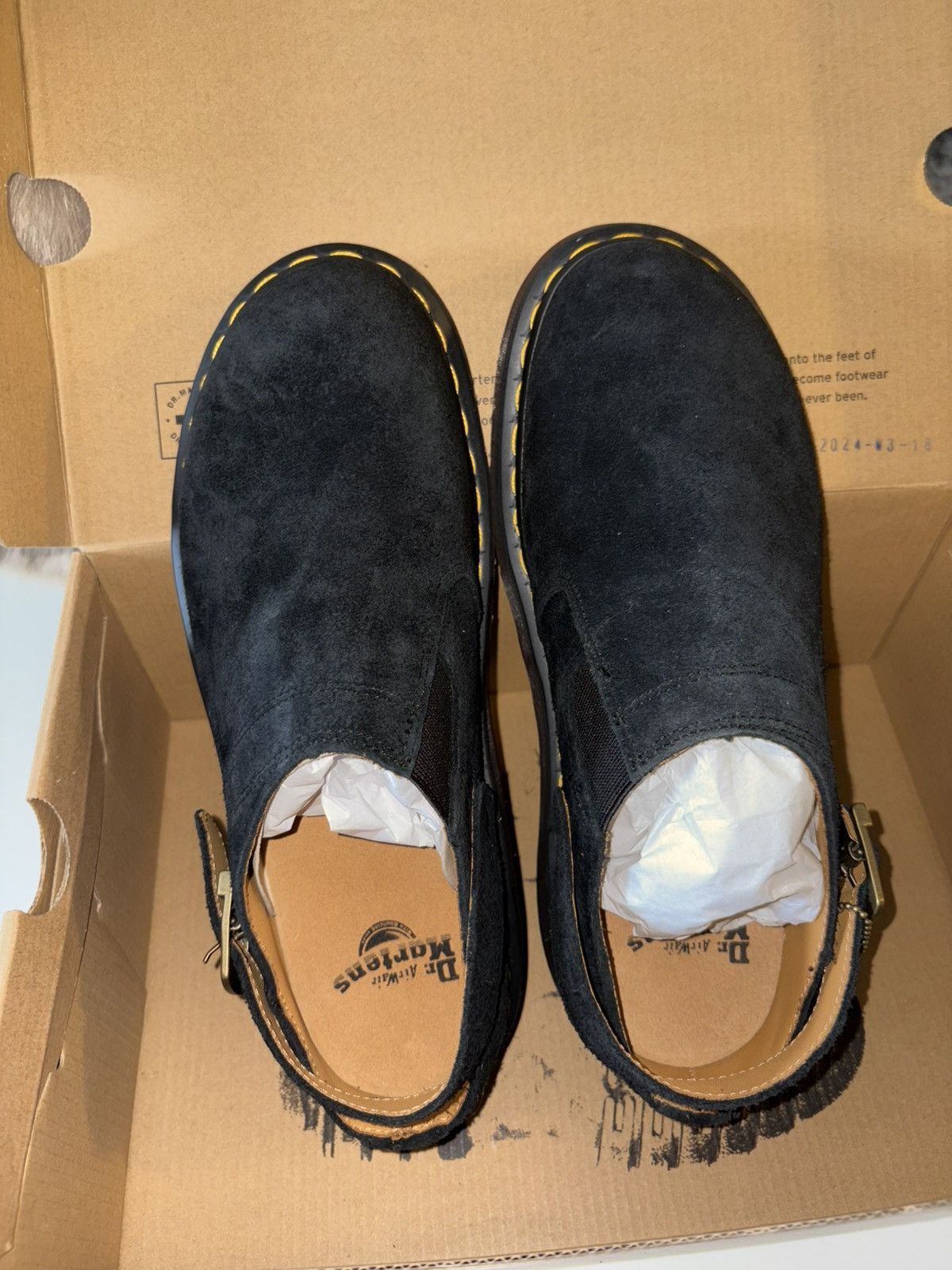 Dr. Martens DR. MARTENS - Black Isham Mules Size US 10 / IT 40 - 5 Thumbnail
