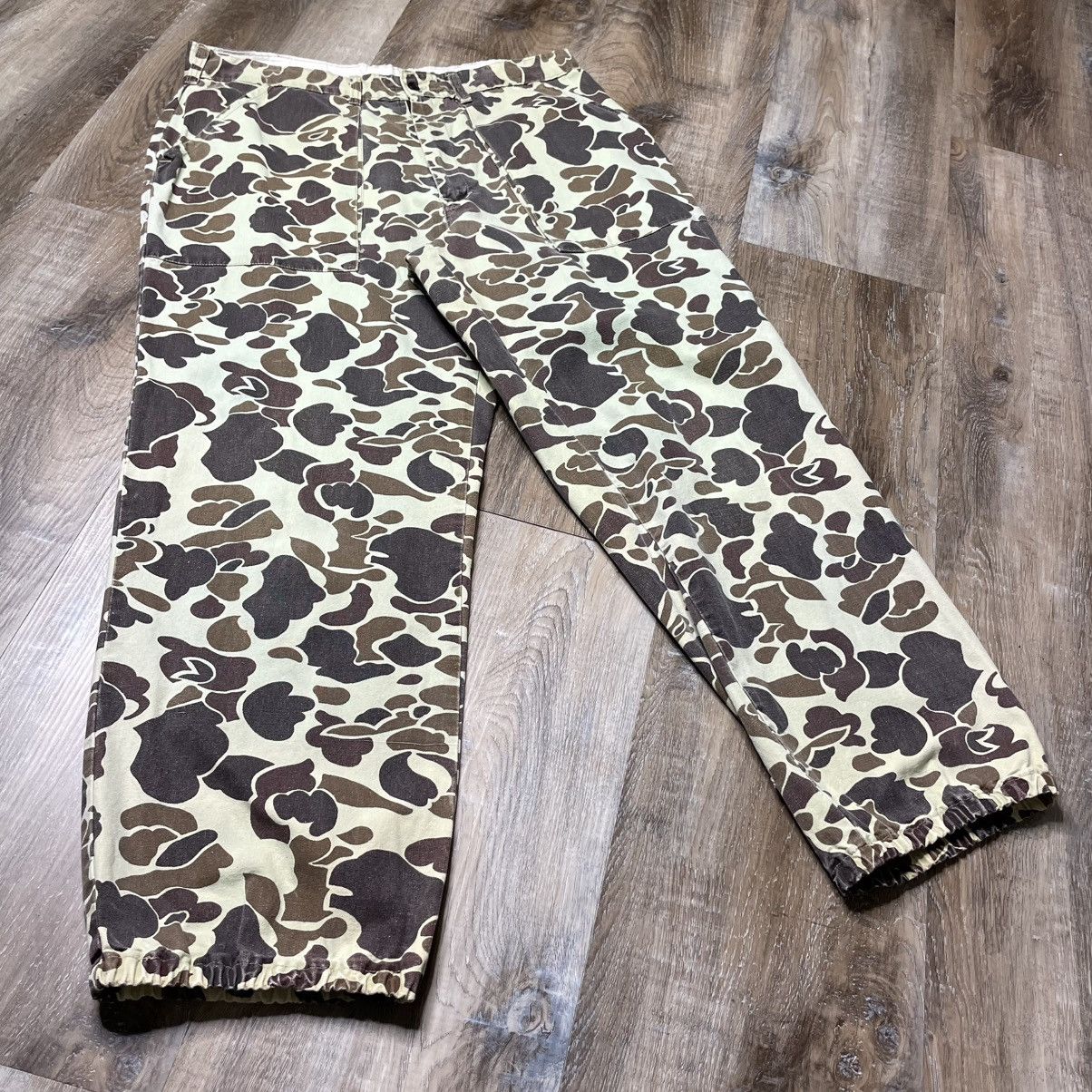 Winchester I inchester Vintage Frog Camo Cargo Pants Mens 34 Camoflauge Size US 34 / EU 50 - 3 Thumbnail
