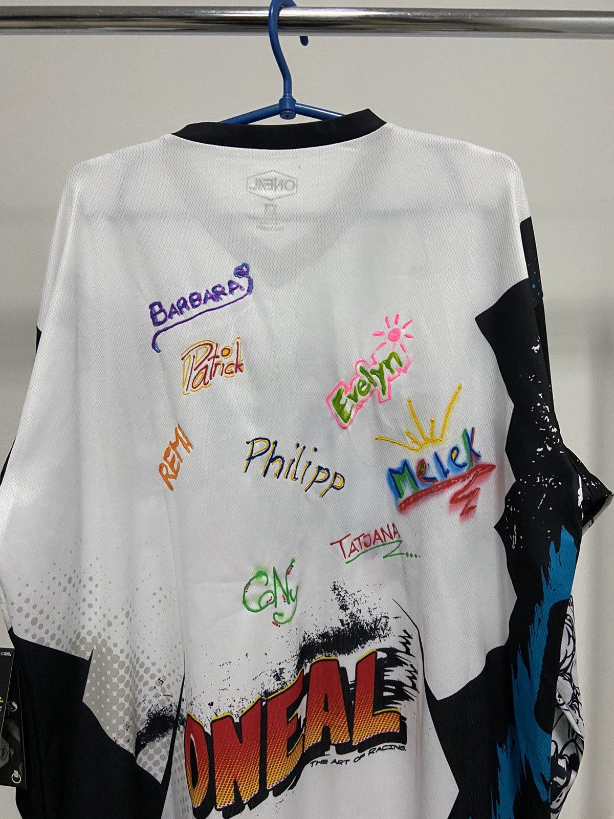 Vintage Oneal mx jersey the art of racing big logo longsleeve Size US XL / EU 56 / 4 - 4 Thumbnail