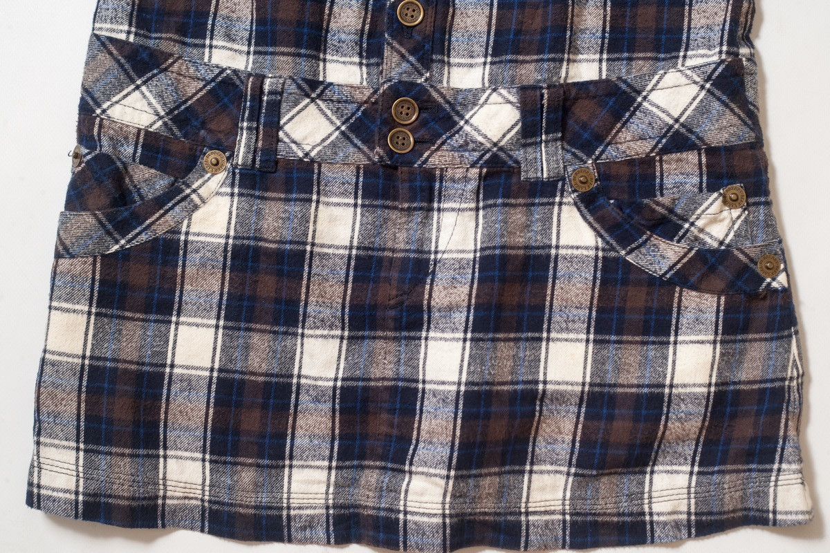 Burberry Burberry Blue Label Short Sleeve Check Dress Size XS / US 0-2 / IT 36-38 - 4 Thumbnail