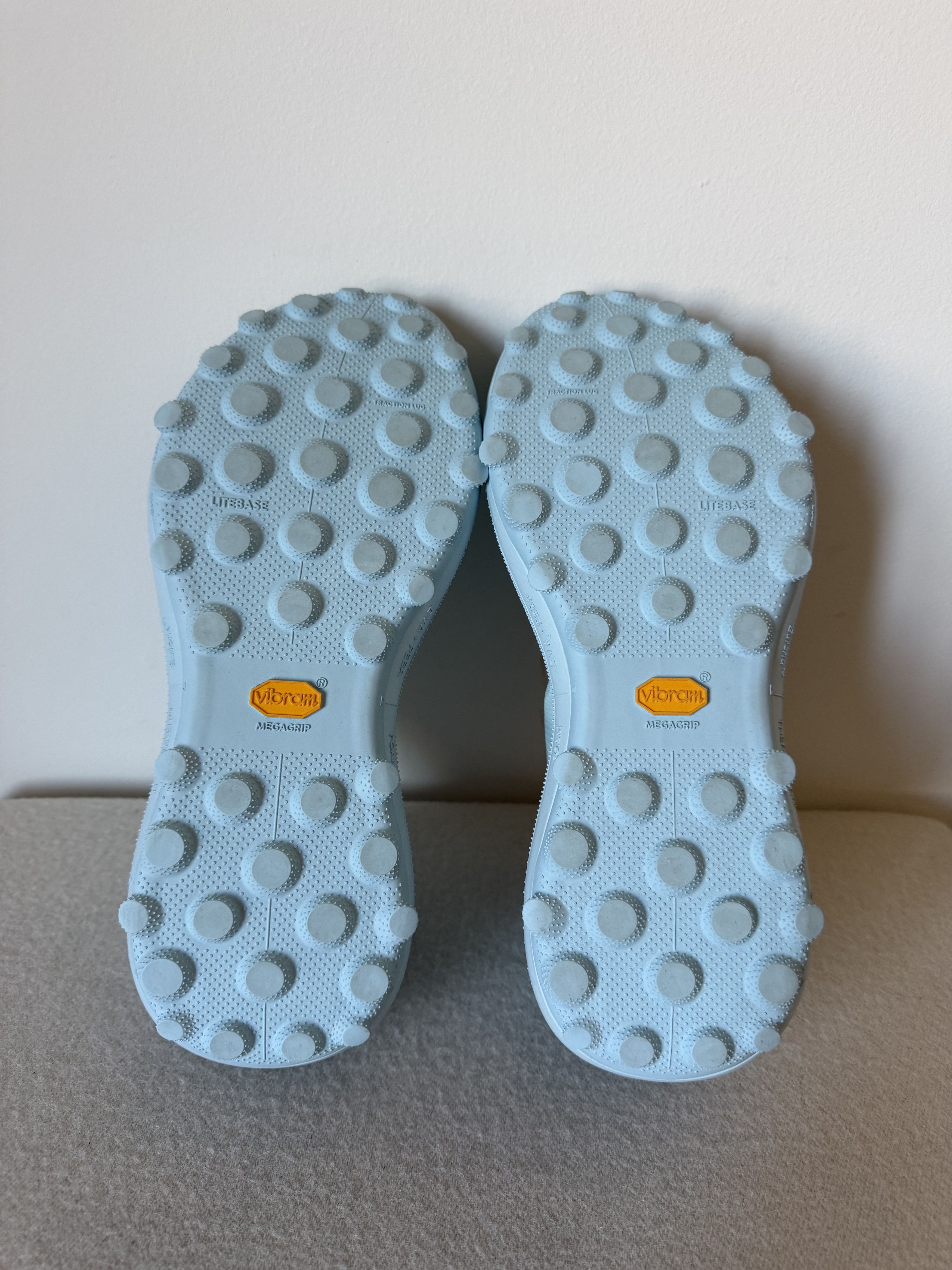 Satisfy Satisfy Running The Rocker Sneakers in Sterling Blue Size US 12 / EU 45 - 6 Thumbnail
