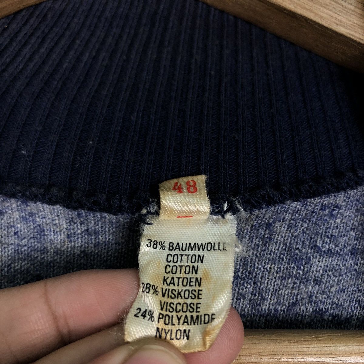 Japanese Brand 📌Vintage Velvet Jacket Made in Western Germany Opti Zipper Size US M / EU 48-50 / 2 - 20 Thumbnail