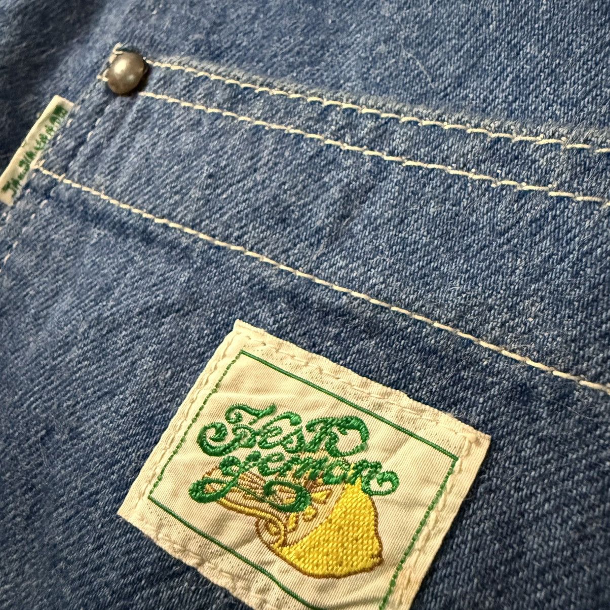 Hysteric Glamour 🇯🇵 Vintage 90s Japanese Betty Smith Fresh Lemon Fancy Denim Size US 31 - 10 Thumbnail