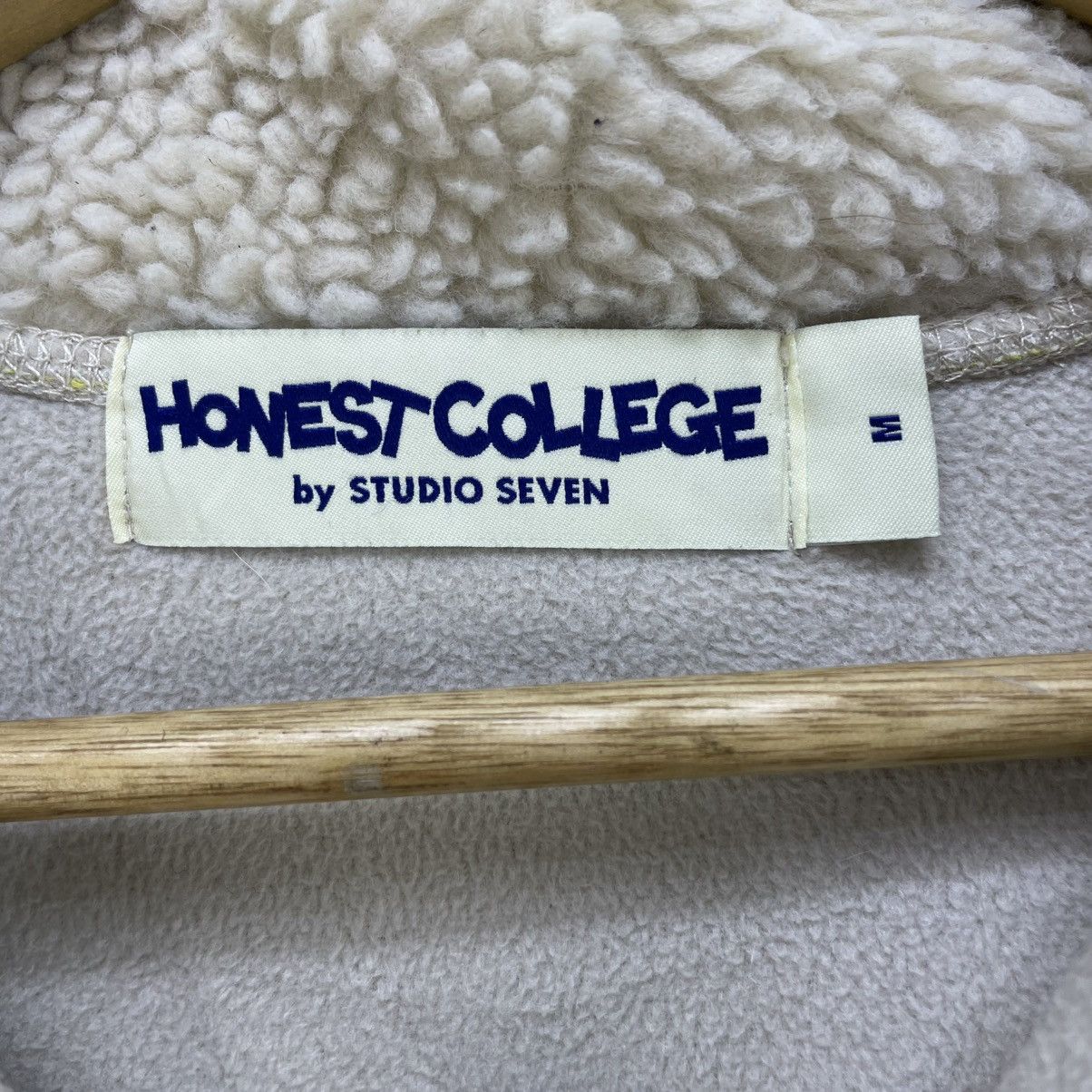 Mountain Research 💥Vintage Honest By StudioSeven Cream Fleece Deep Pile Jacke Size US M / EU 48-50 / 2 - 8 Thumbnail