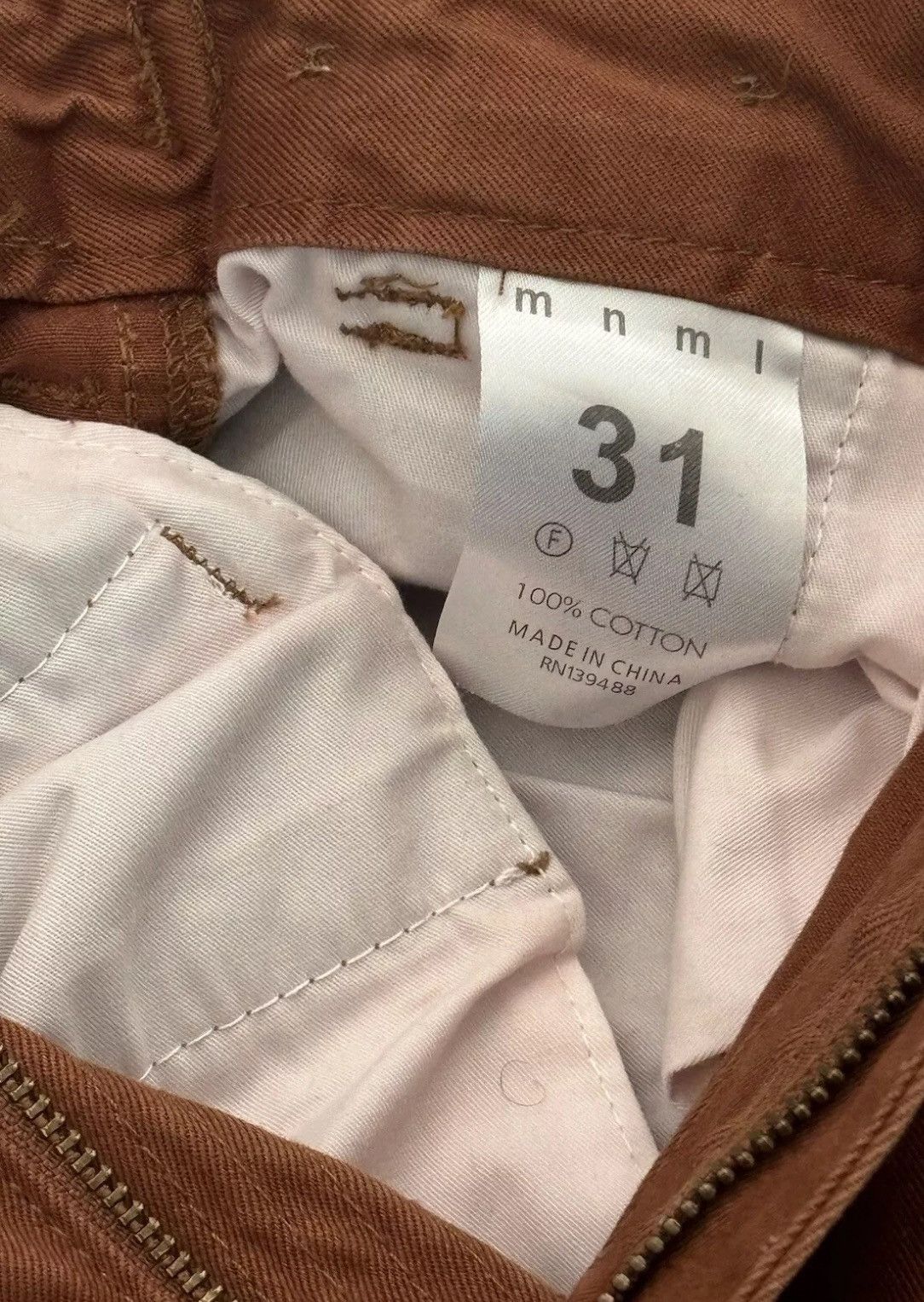 MNML Brown MNML Cargo Pants Size 31 Size US 31 - 3 Thumbnail