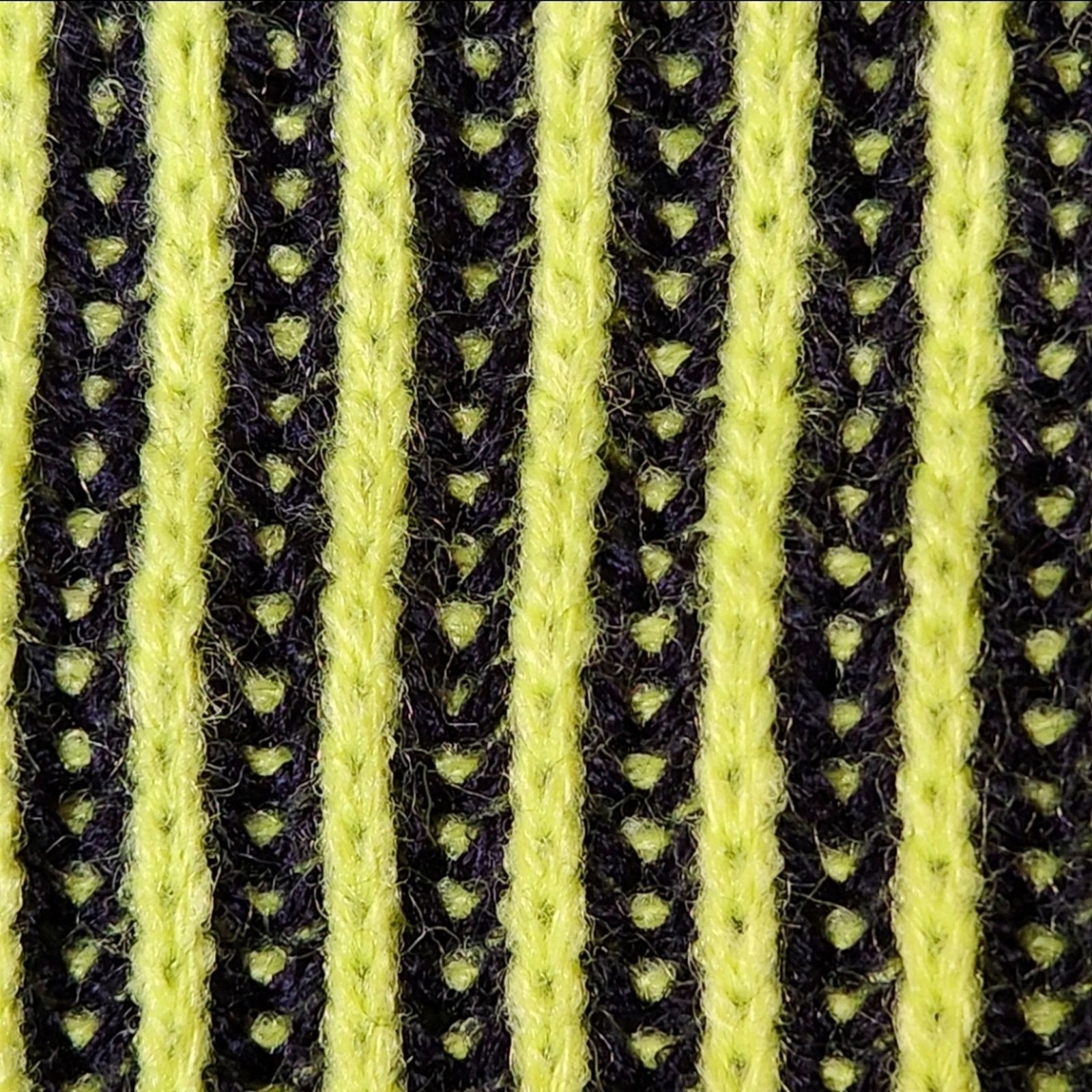 Other PINK ROBIN ☆ GREEN & BLACK ☆ RIBBED ☆ CREW SWEATER ☆ S ☆ NWT Size S / US 4 / IT 40 - 6 Thumbnail