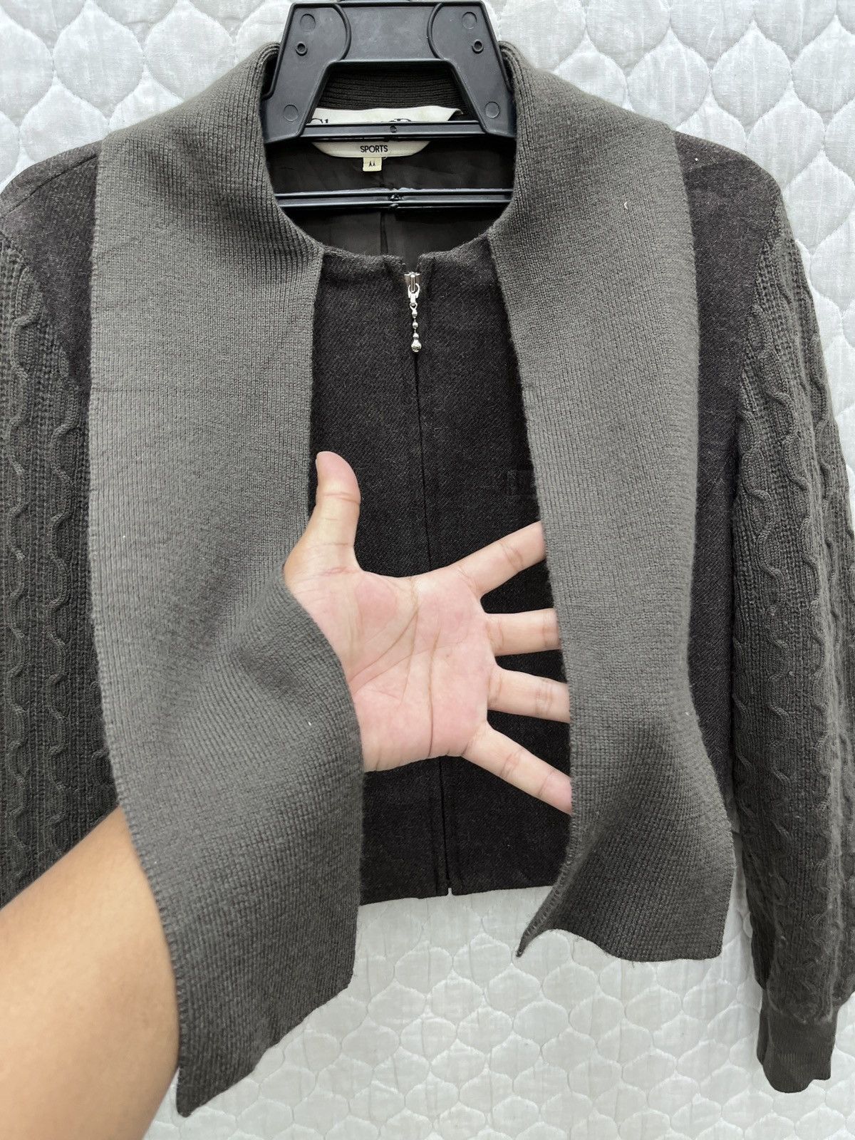 Dior 🔥🔥🔥STEALS VTG CHRISTIAN DIOR KNIT WOOL JACKET Size M / US 6-8 / IT 42-44 - 12 Thumbnail