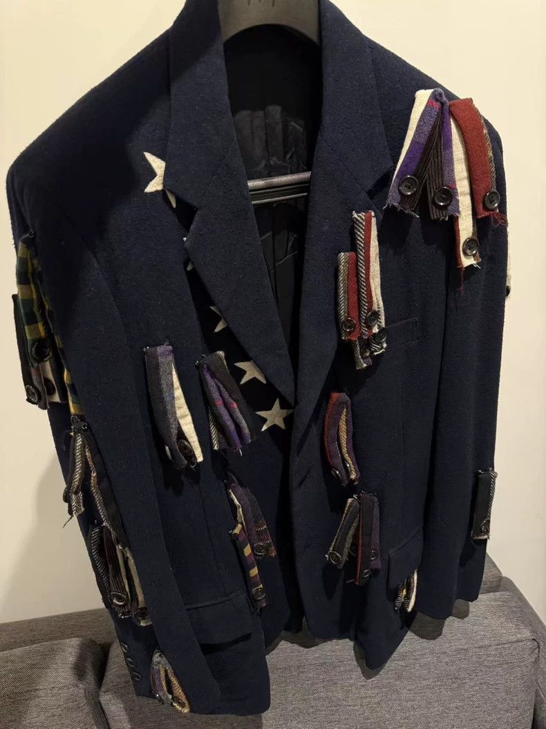 Yohji Yamamoto Yohji Yamamoto Yohji Yamamoto Baroque Toy Star Jacket Size US M / EU 48-50 / 2 - 6 Thumbnail